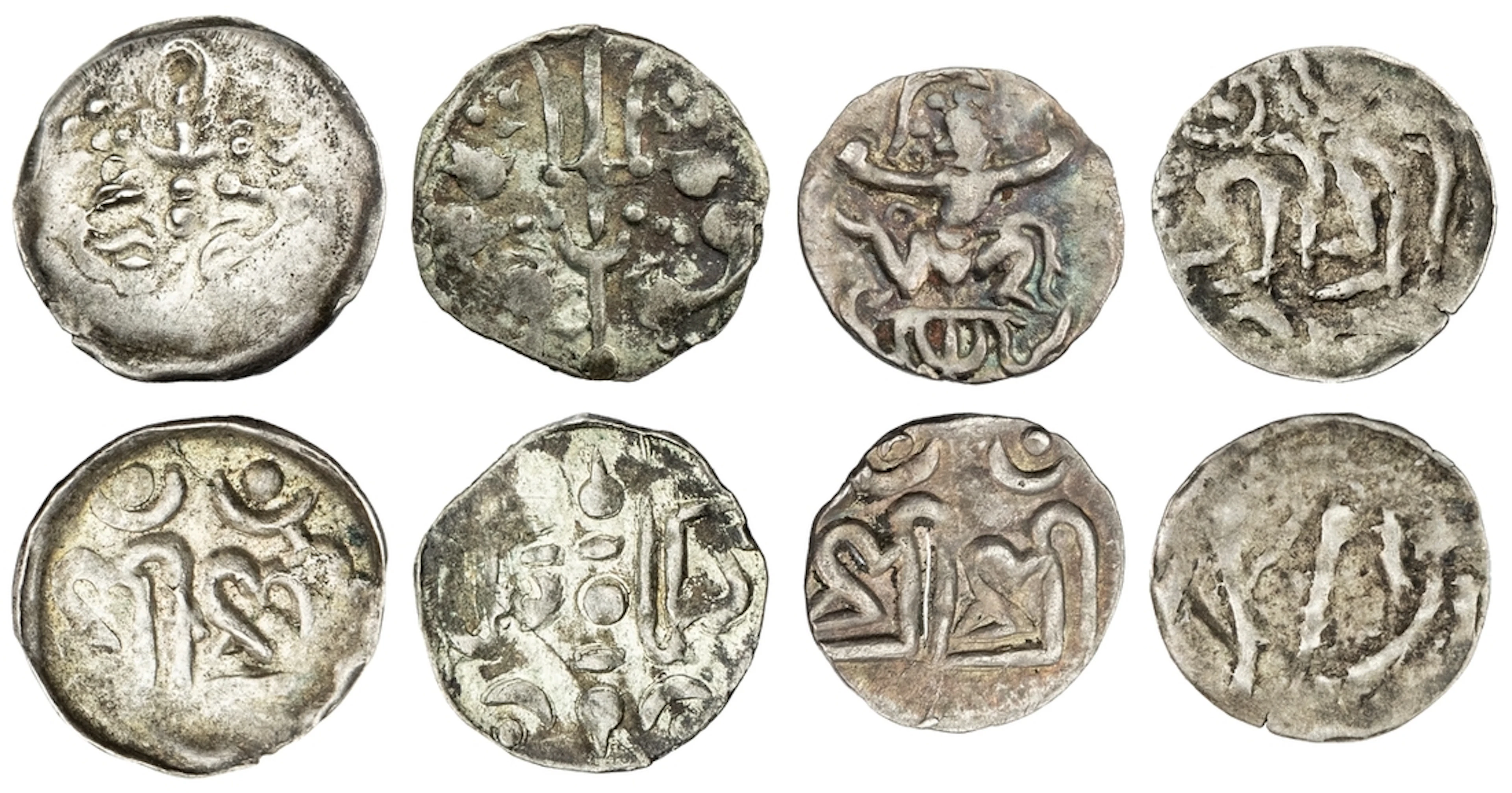 Nepal, anonymous, Dam of Tanka standard, undated (3), Obv. Śrī Śrī with cre...