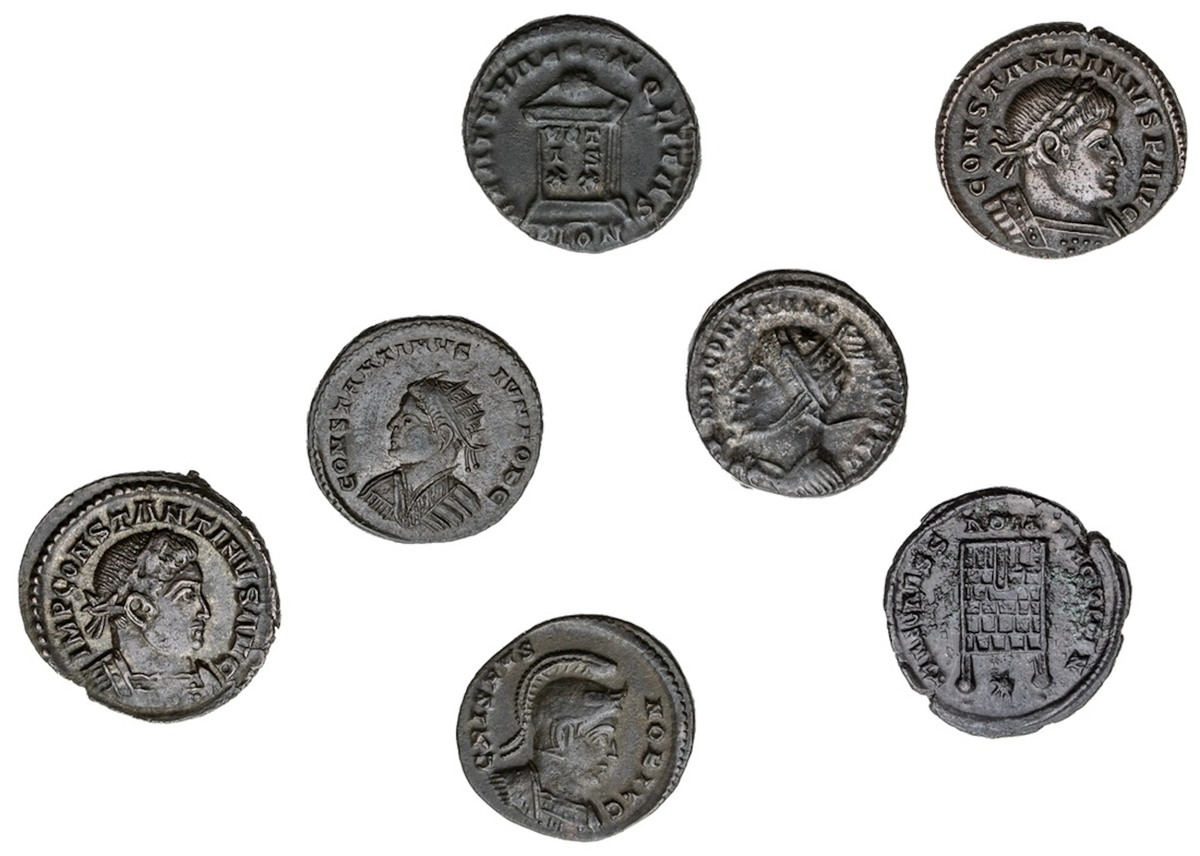 Bronze Issues of the London Mint (7); i) Constantine I 'the Great'