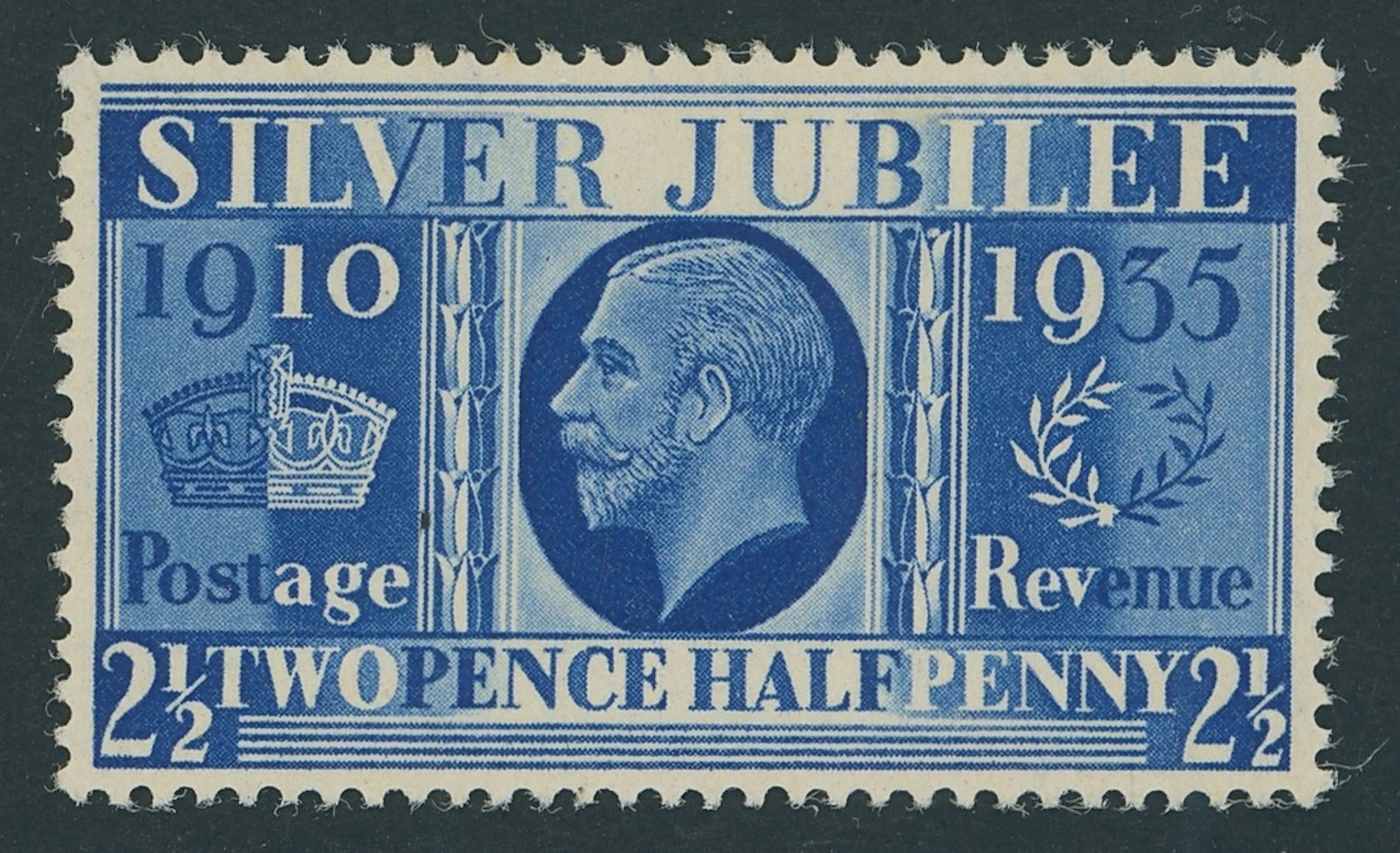 Great Britain King George V 1935 2½d. Prussian blue, very fine unmounted