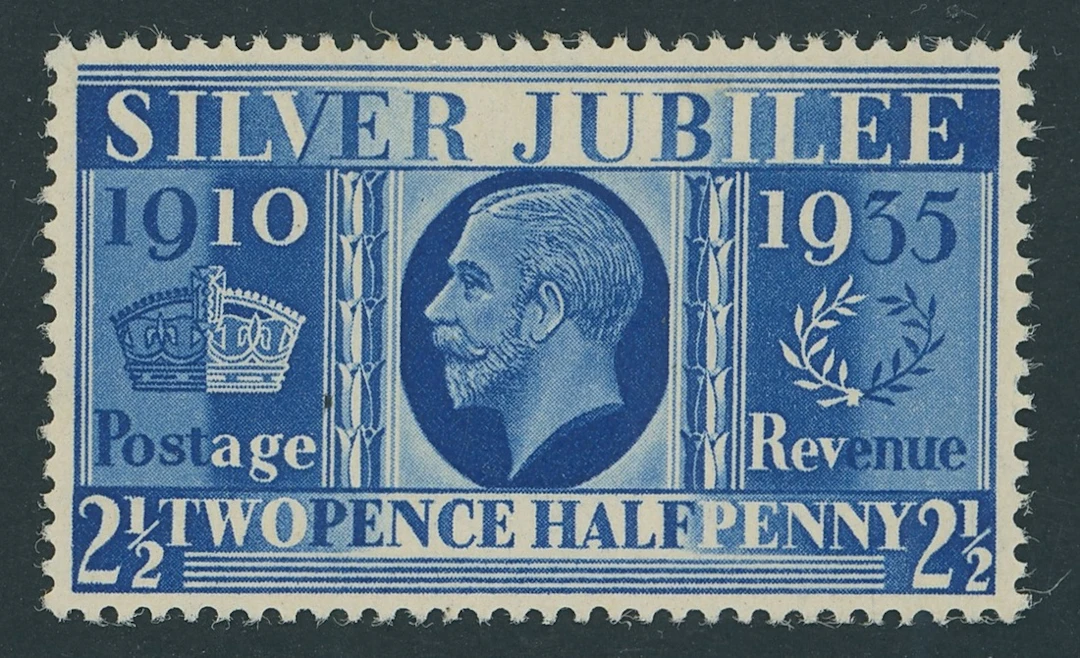Great Britain King George V 1935 2½d. Prussian blue, very fine unmounted