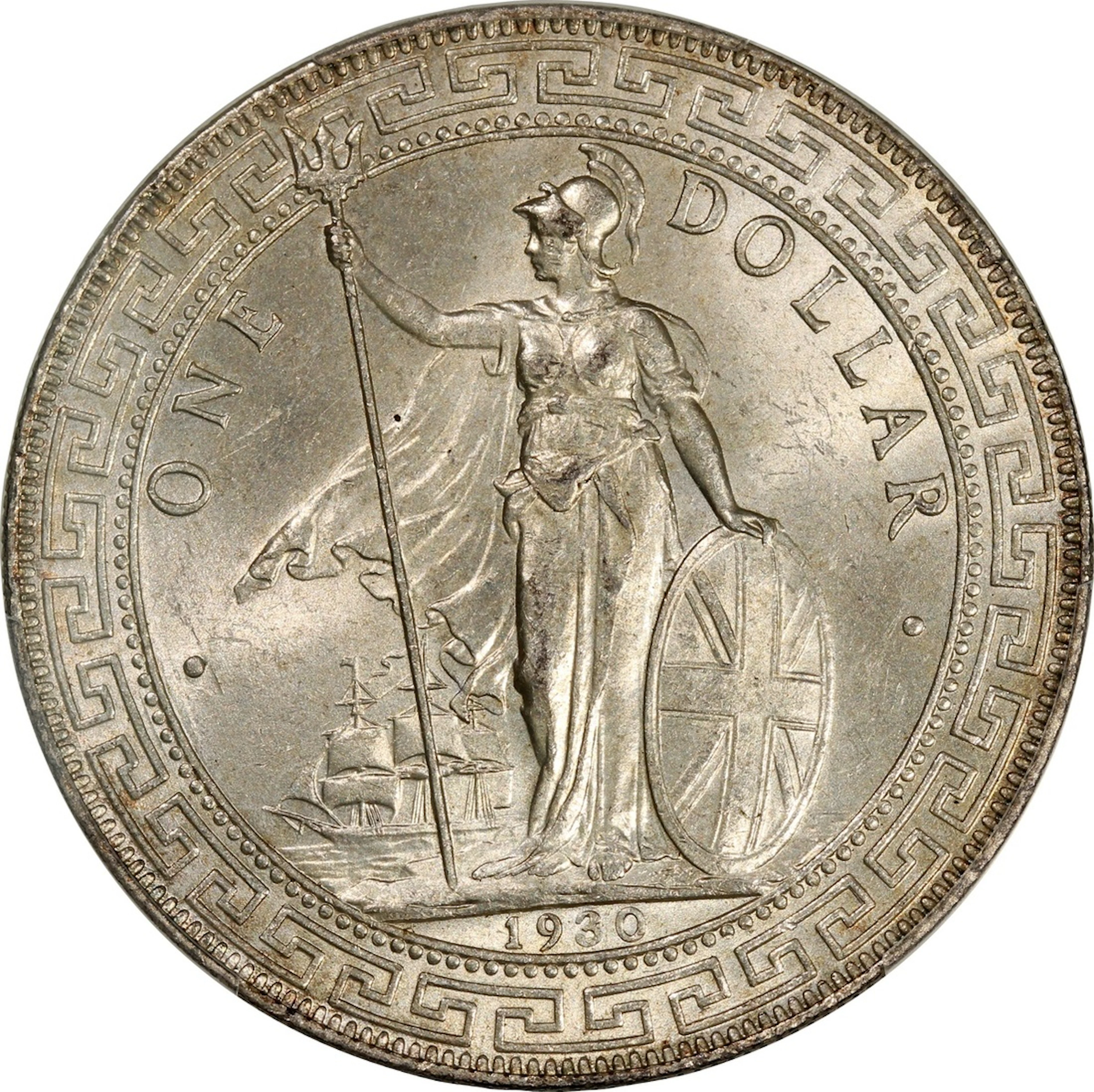 Great Britain, Trade Dollar, [PCGS MS64] 1930, Royal mint