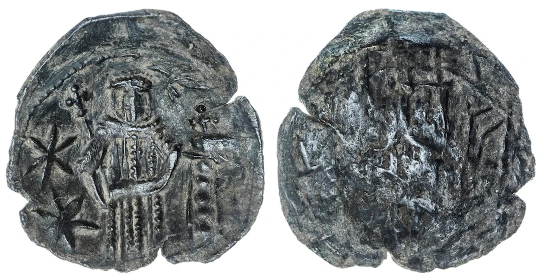 Byzantine Empire, Andronicus II (1282-1328), AE Trachy, St Demetrius