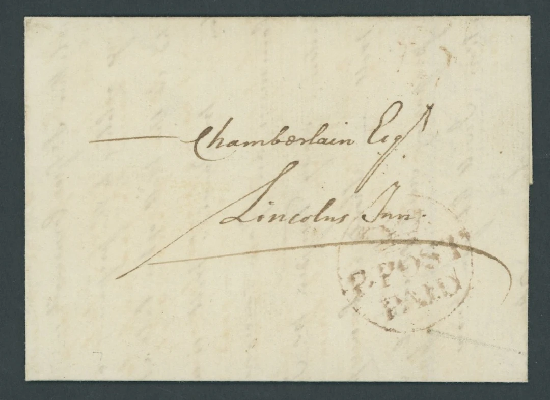 Great Britain Postal History 1794 (1 Aug.), entire letter to Lincolns