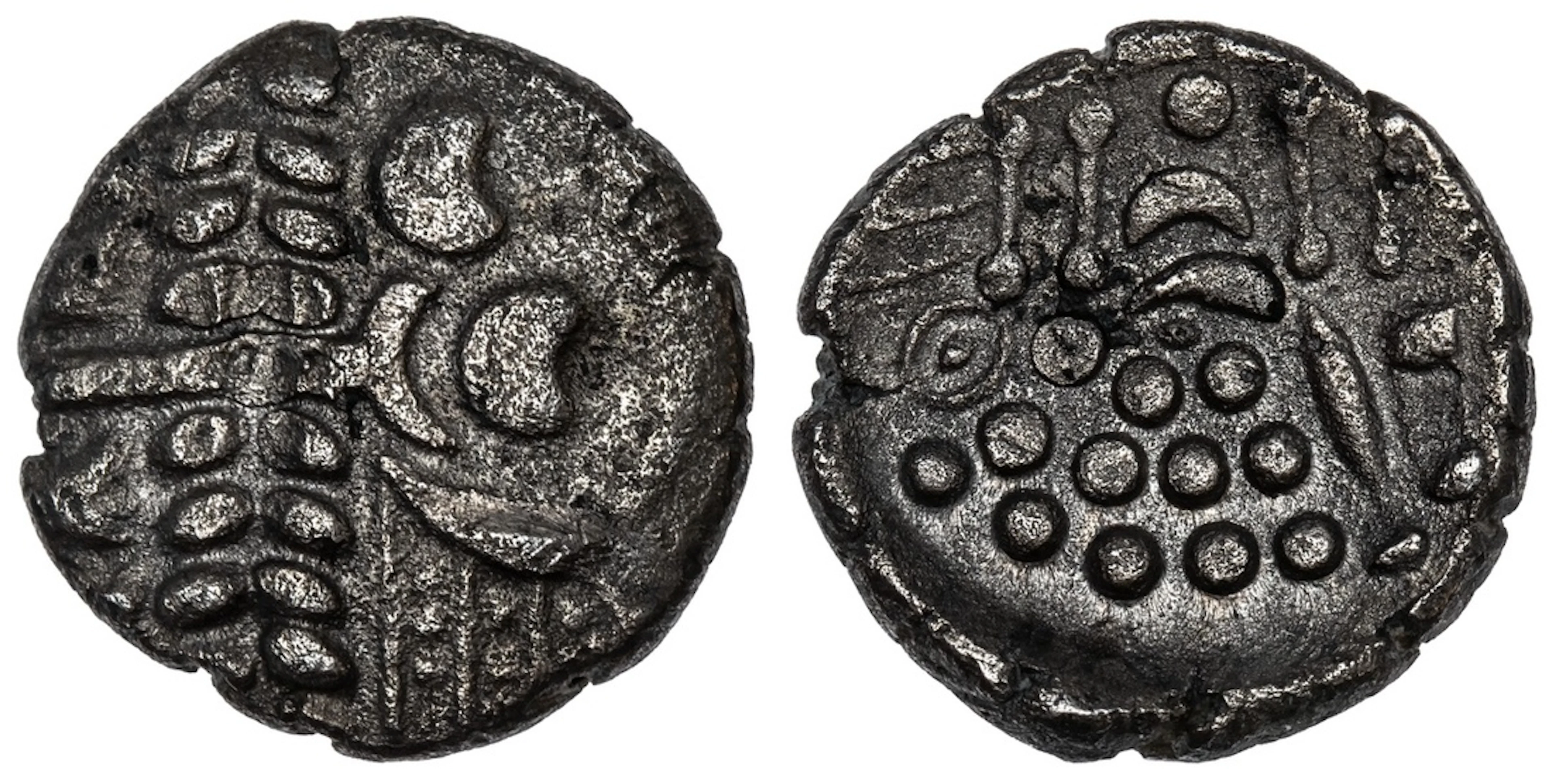 Durotriges (58 BC - AD 43), AR Stater, 'Cranborne Chase' Type, wreath