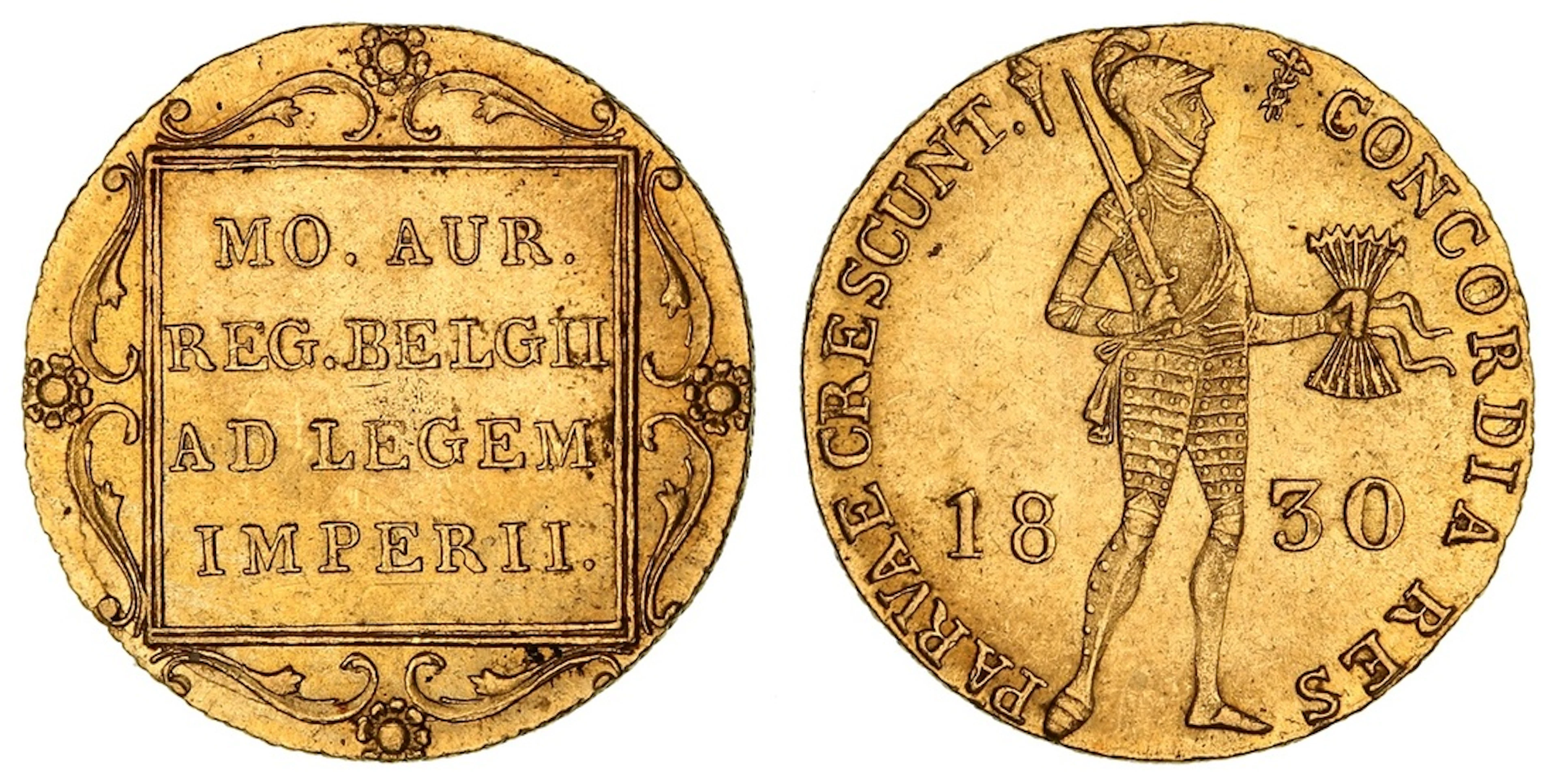 Netherlands, Willem I (1815-1840), Ducat, 1830, Utrecht, armoured
