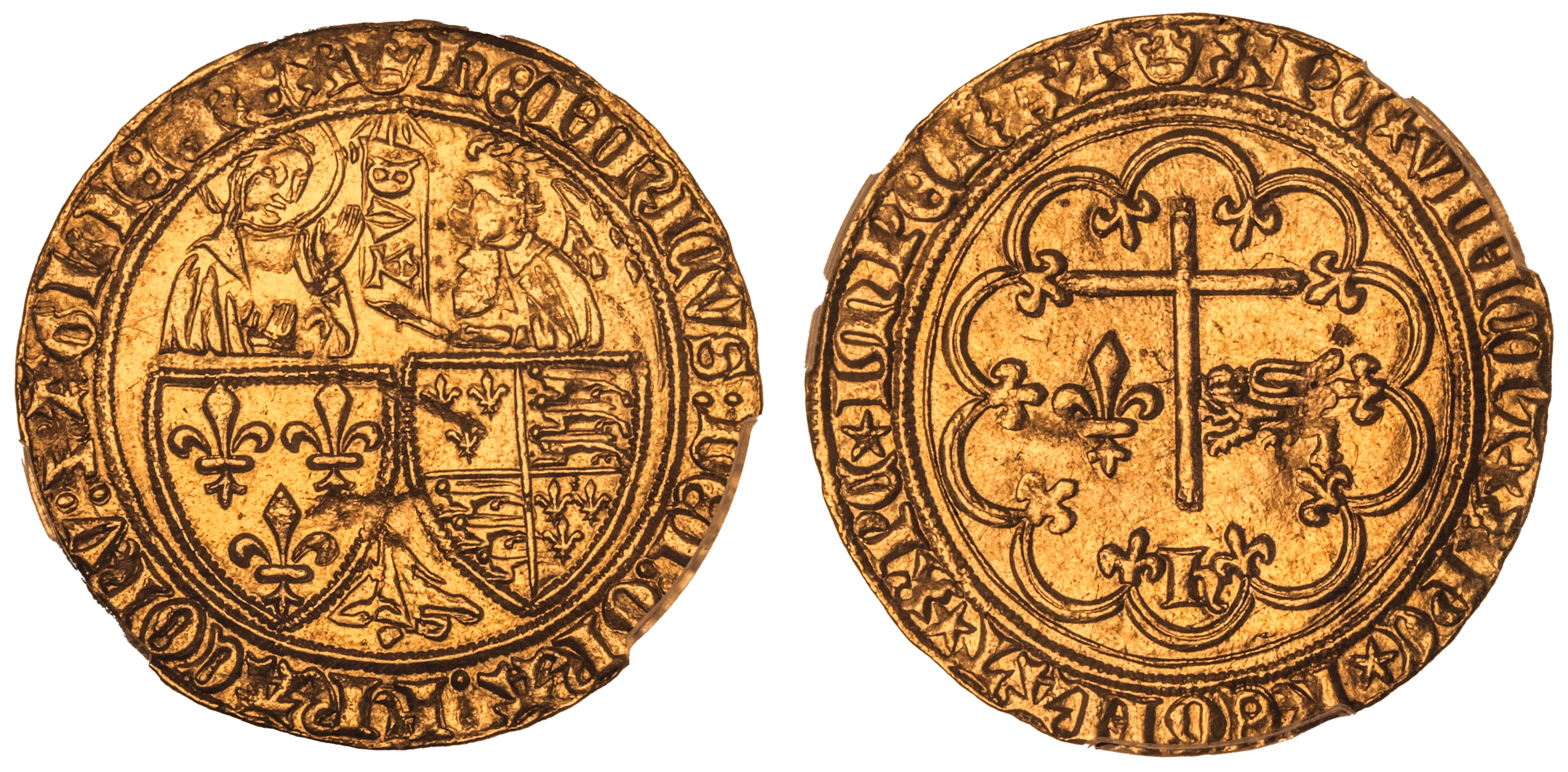 PCGS MS63 | *Top Pop* | Anglo-Gallic Issues, Henry VI (1422-1453)