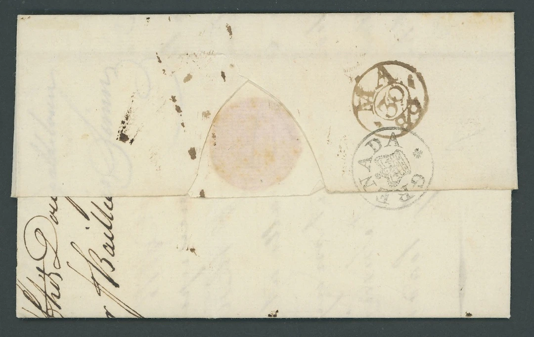 Grenada Early Letters and Handstamps 1789 (3 Apr.) entire letter to