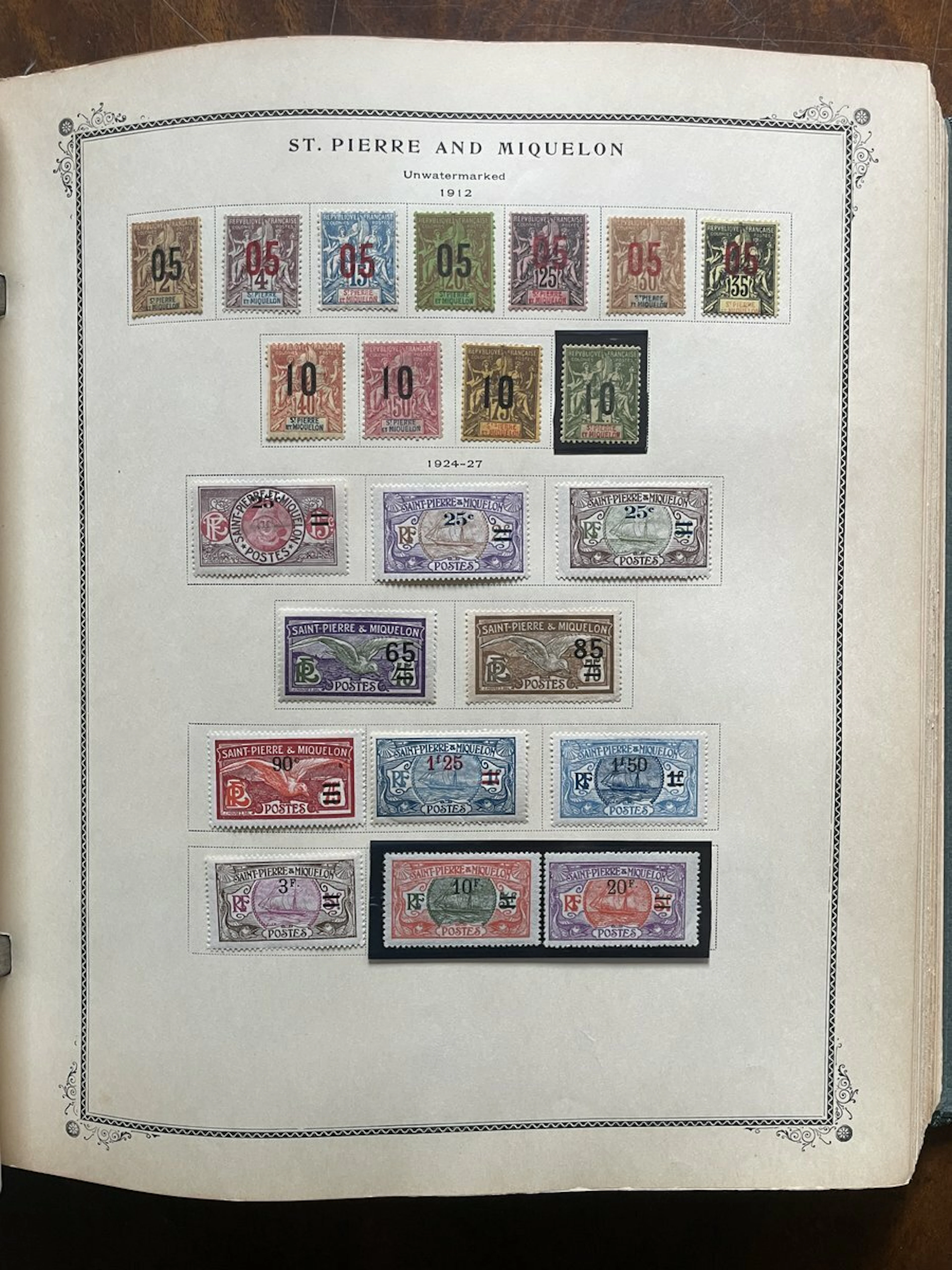 French Colonies Collections and Ranges A predominantly mint collection