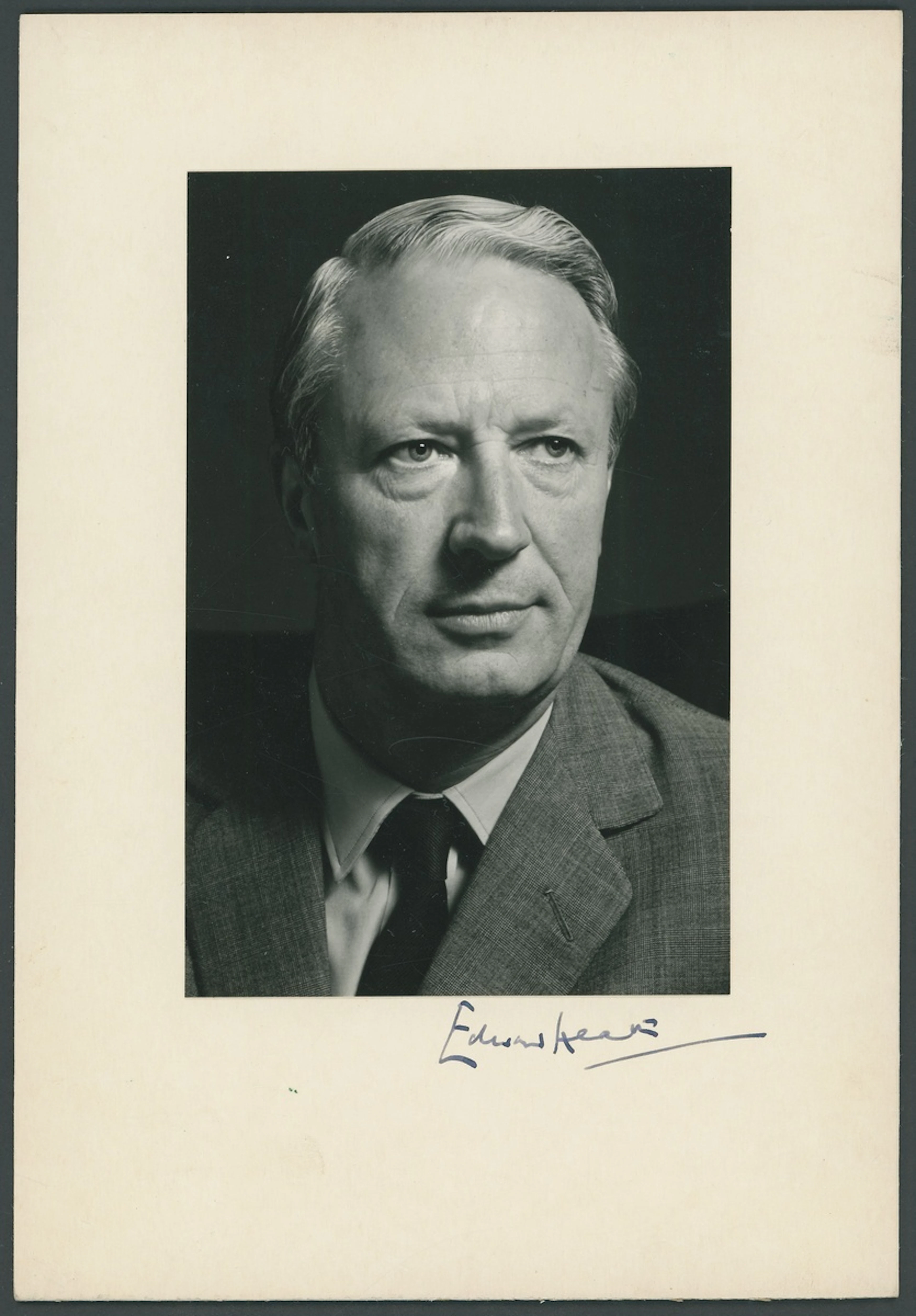 Great Britain Prime Ministers Sir Edward Heath (1916-2005) c1970 Studio
