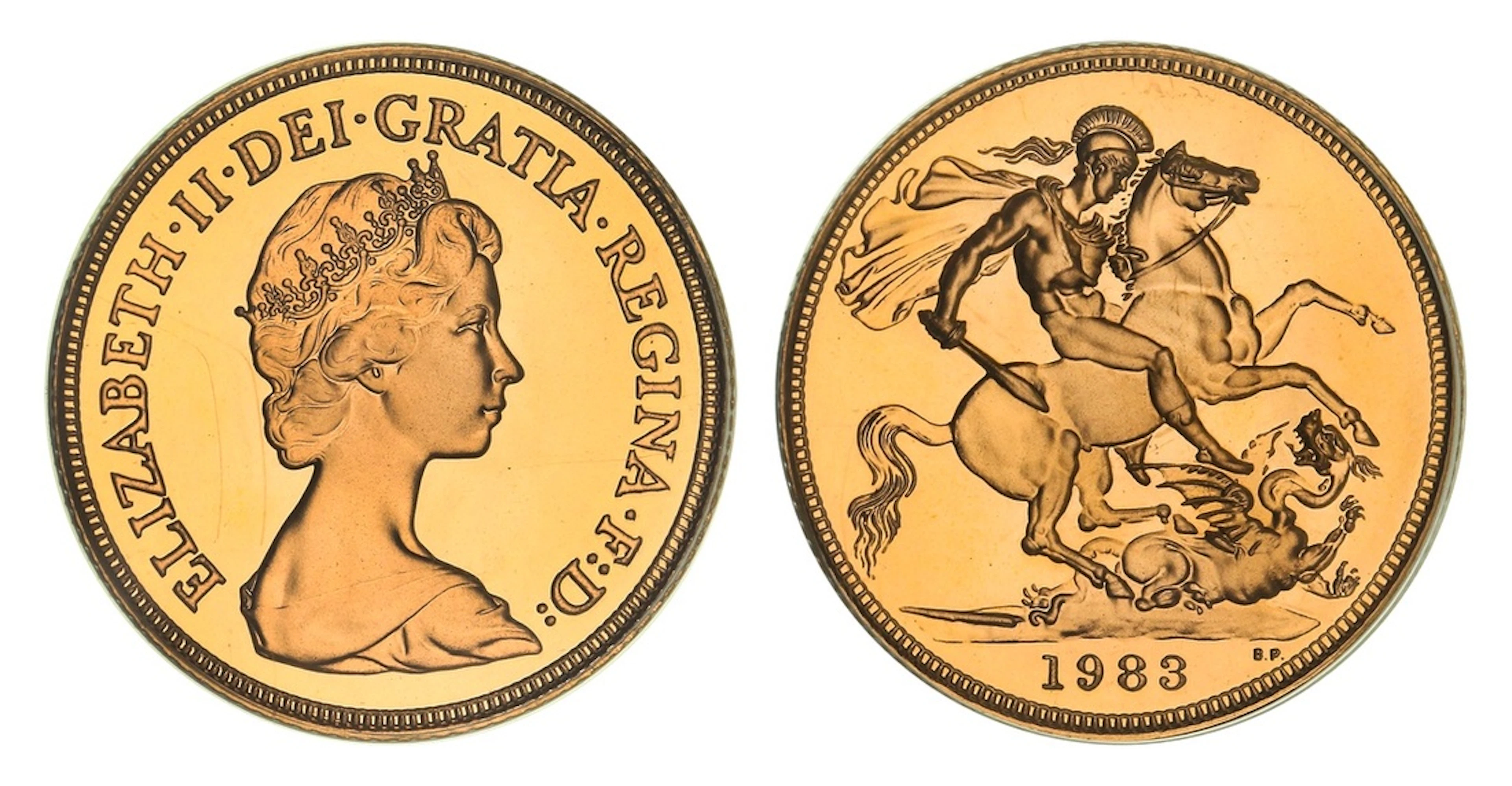 PCGS PR69 DCAM | Elizabeth II (1952-2022), Proof Sovereign, 1983