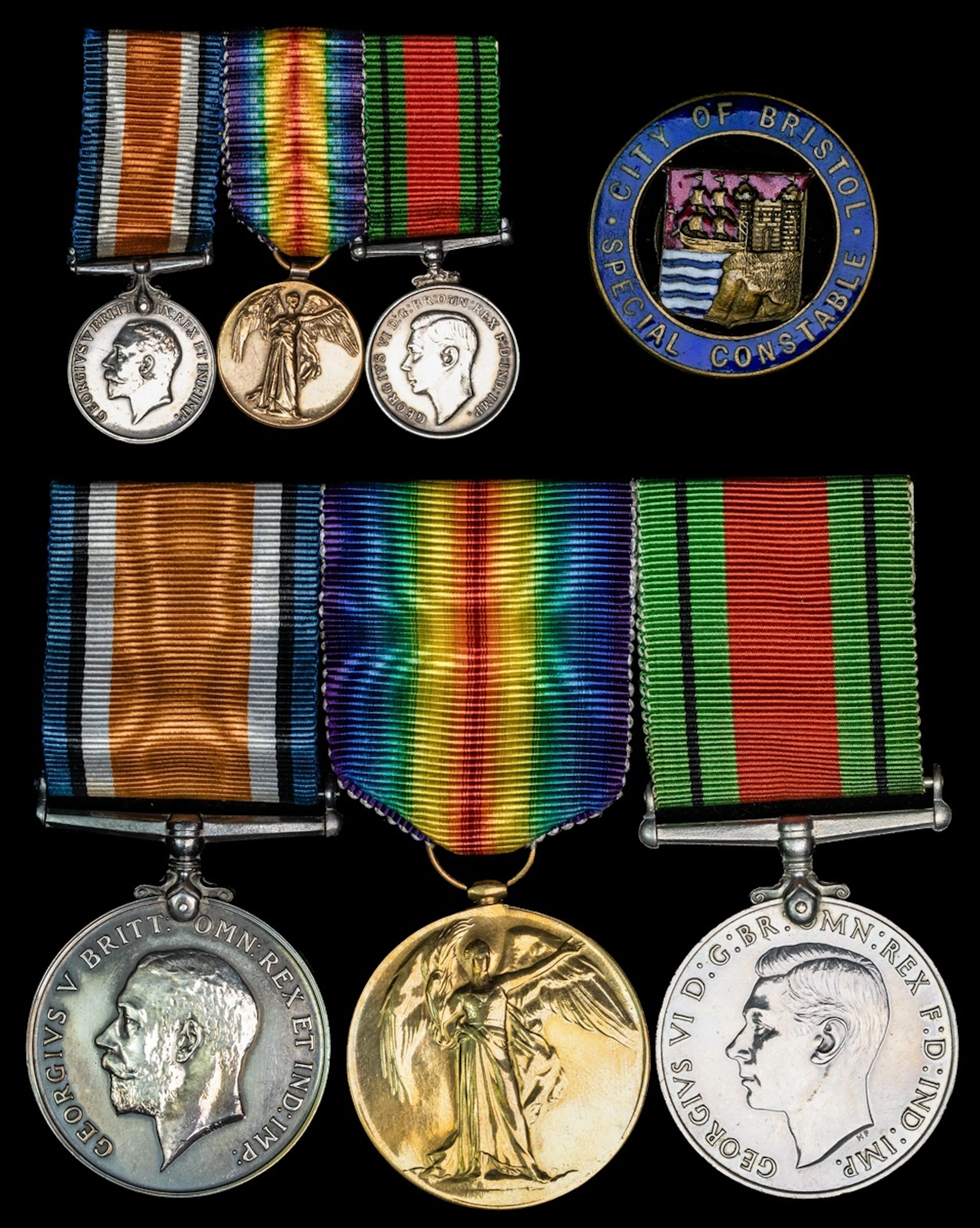 Three: Lieutenant F. W. Mackenzie, British Army British War and Victory