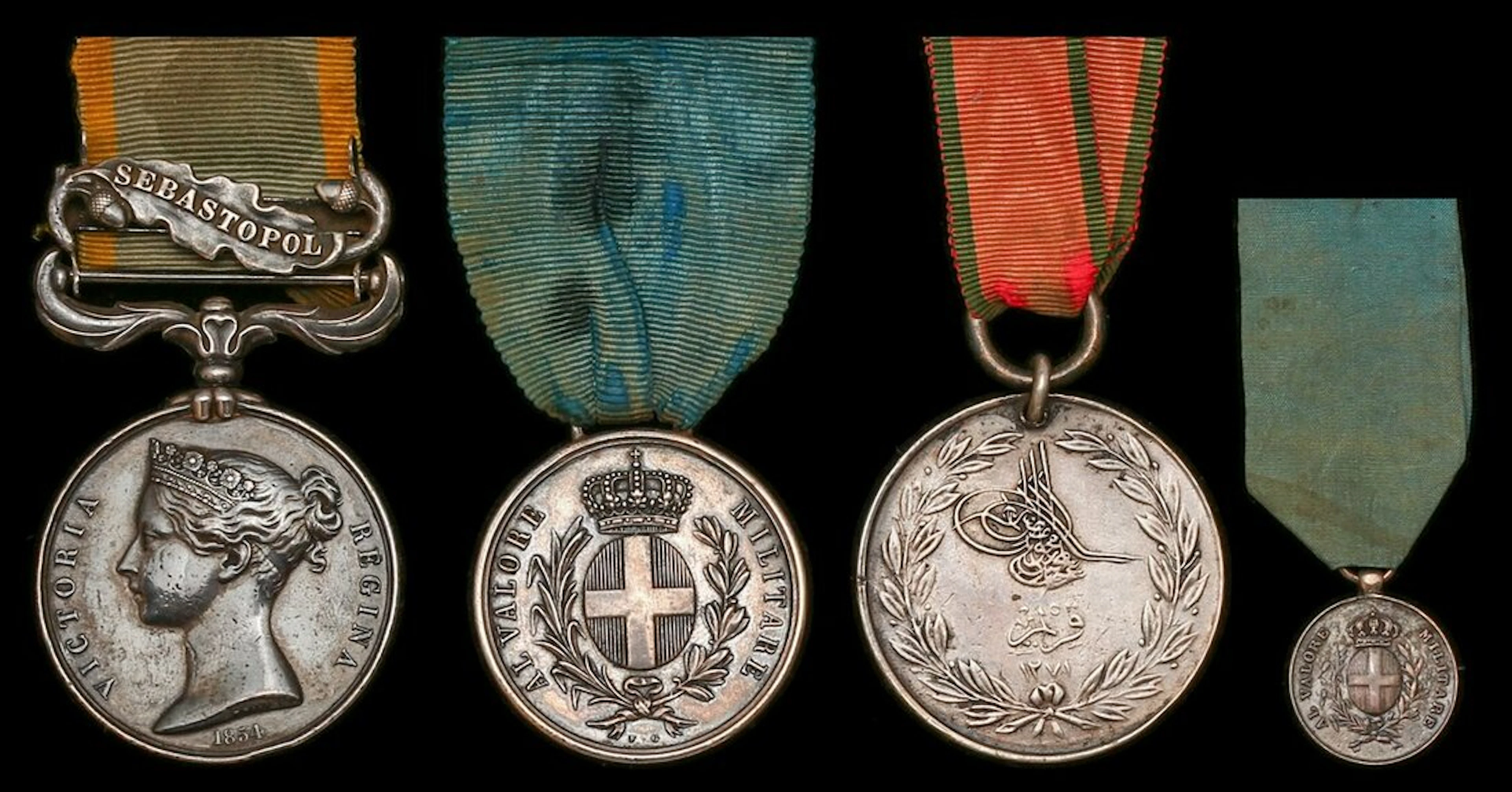 The rare campaign group of three awarded to Major R. Dillon, 30th