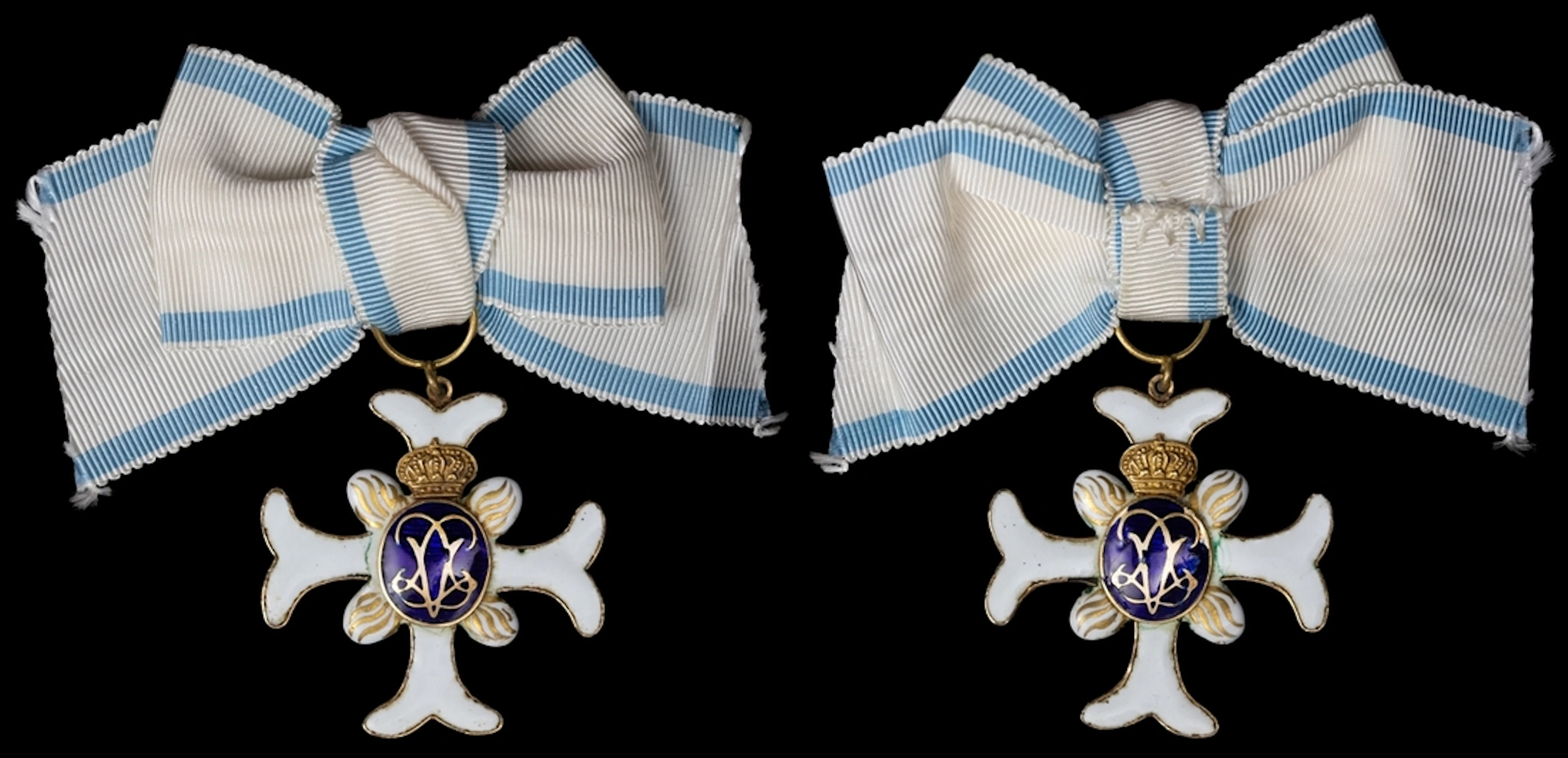 Sweden, Kingdom, Order of Vadstena Adliga, Ladies Badge, 39mm, gold