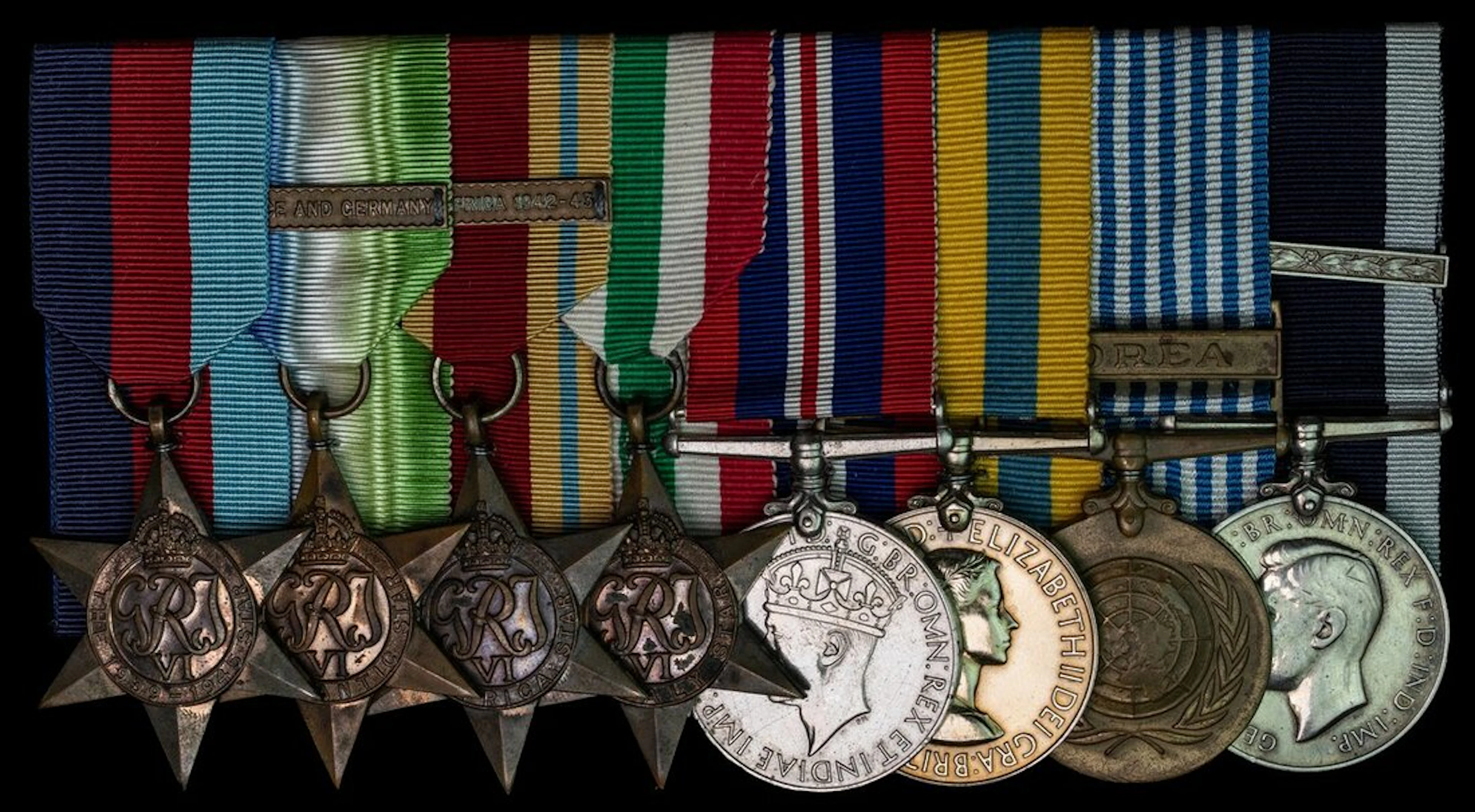 Eight: Chief Petty Officer C. H. Scott, Royal Navy. who served 36