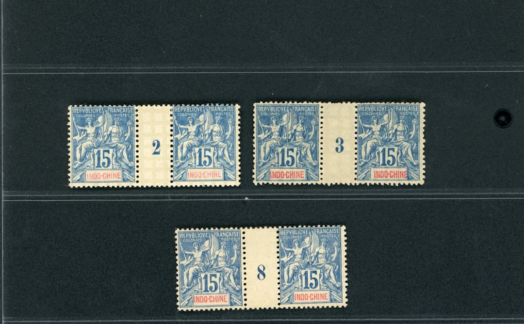 Indo-China French Indo-Chinese Post Office 1892-1900 Navigation and