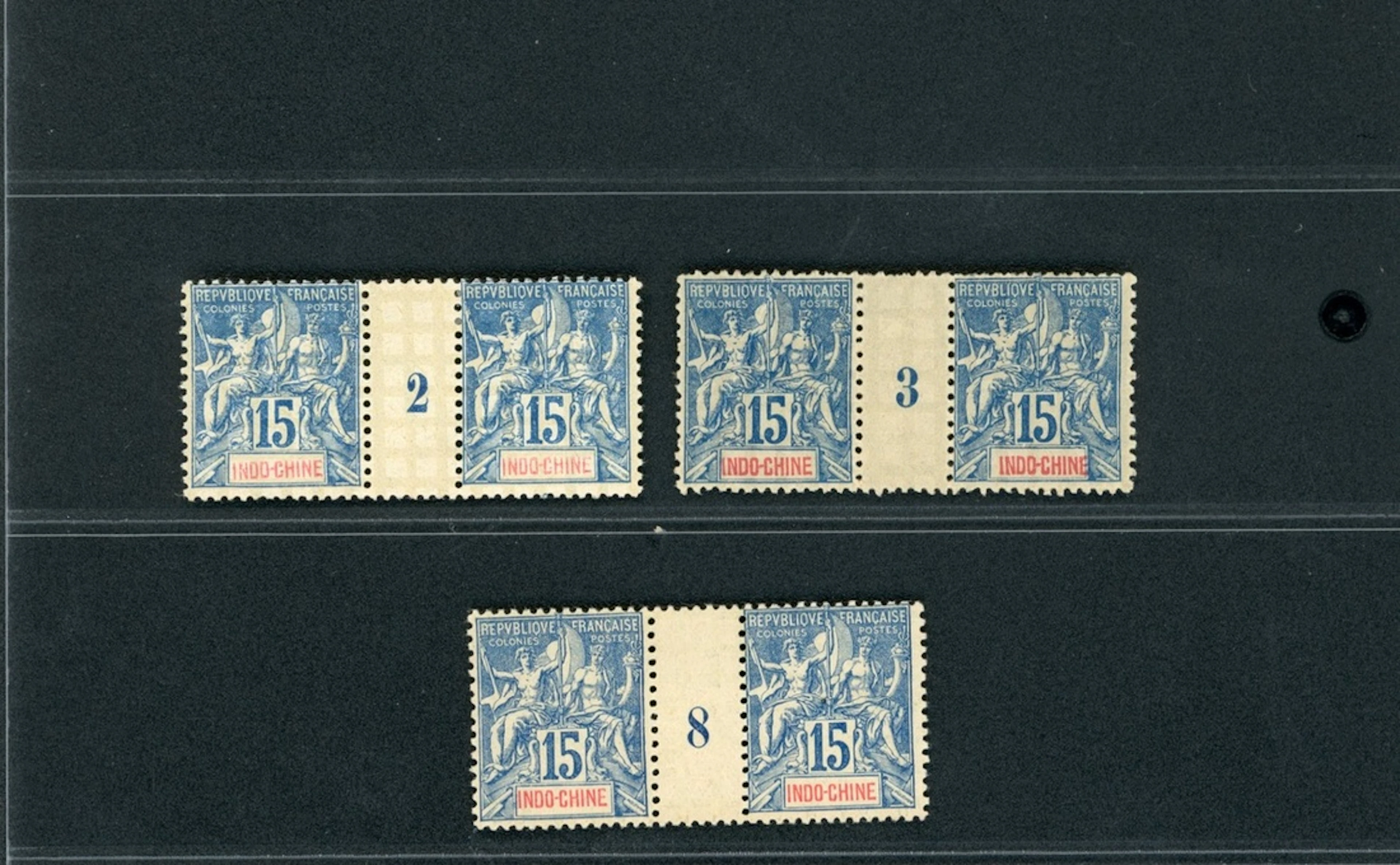 Indo-China French Indo-Chinese Post Office 1892-1900 Navigation and