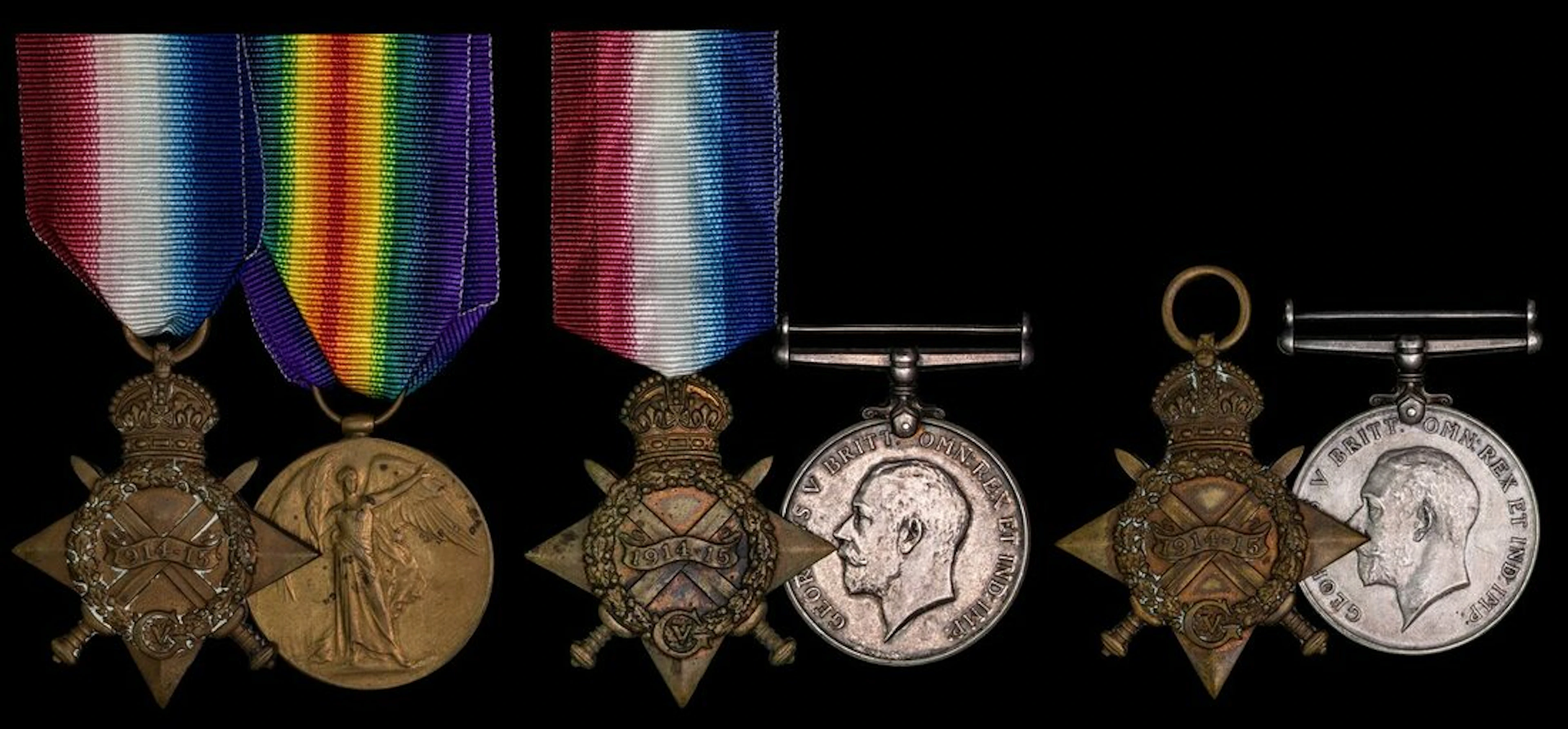 Pair: Private C. A. R. Burke, 19th Battalion, Australian Imperial