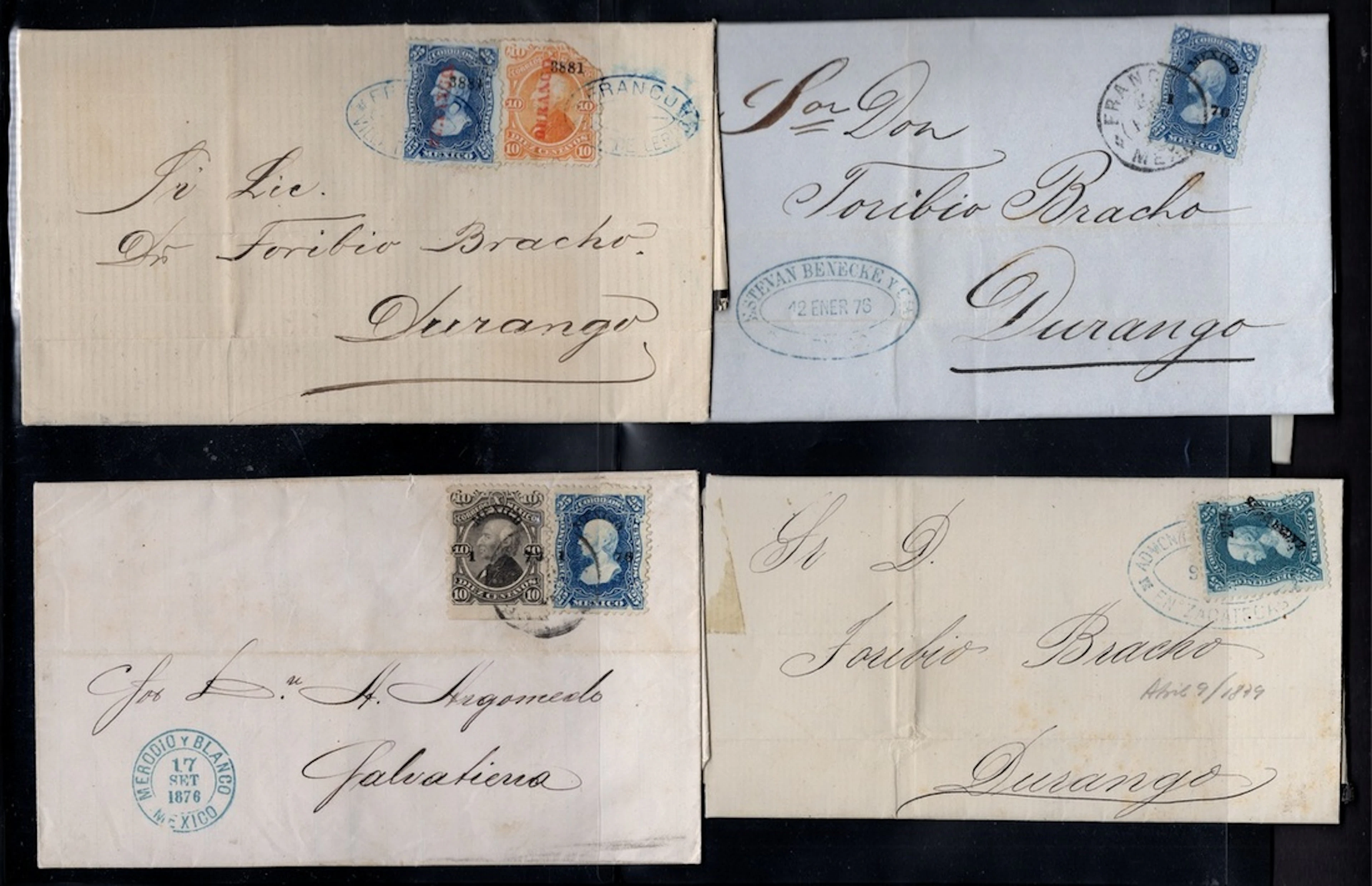 Mexico 1874 "Hidalgos"