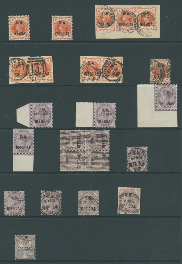 Great Britain Officials Office of Works 1896-1902 ½d. vermilion mint