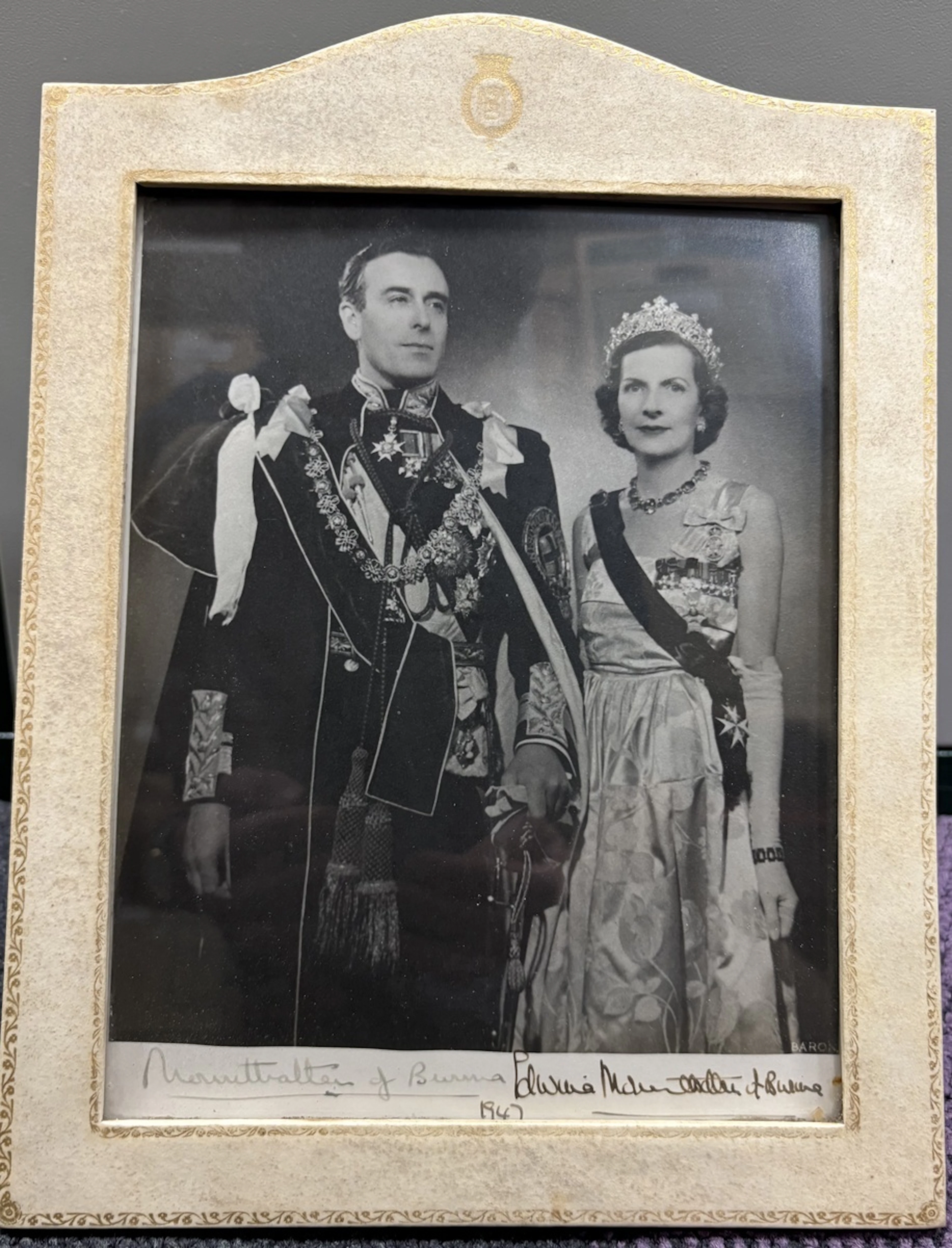 Great Britain / India Royalty Earl and Countess Mountbatten of Burma