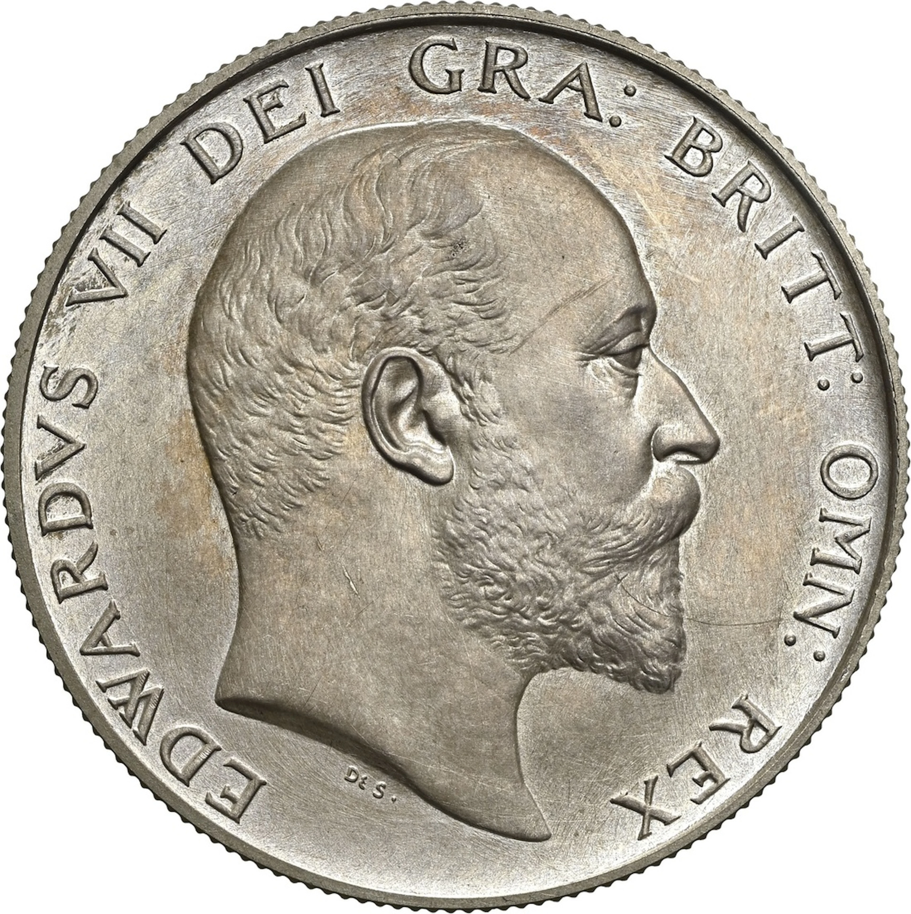 NGC PF62 MATTE | Edward VII (1901-1910), 'Matte Proof' Halfcrown, 1902