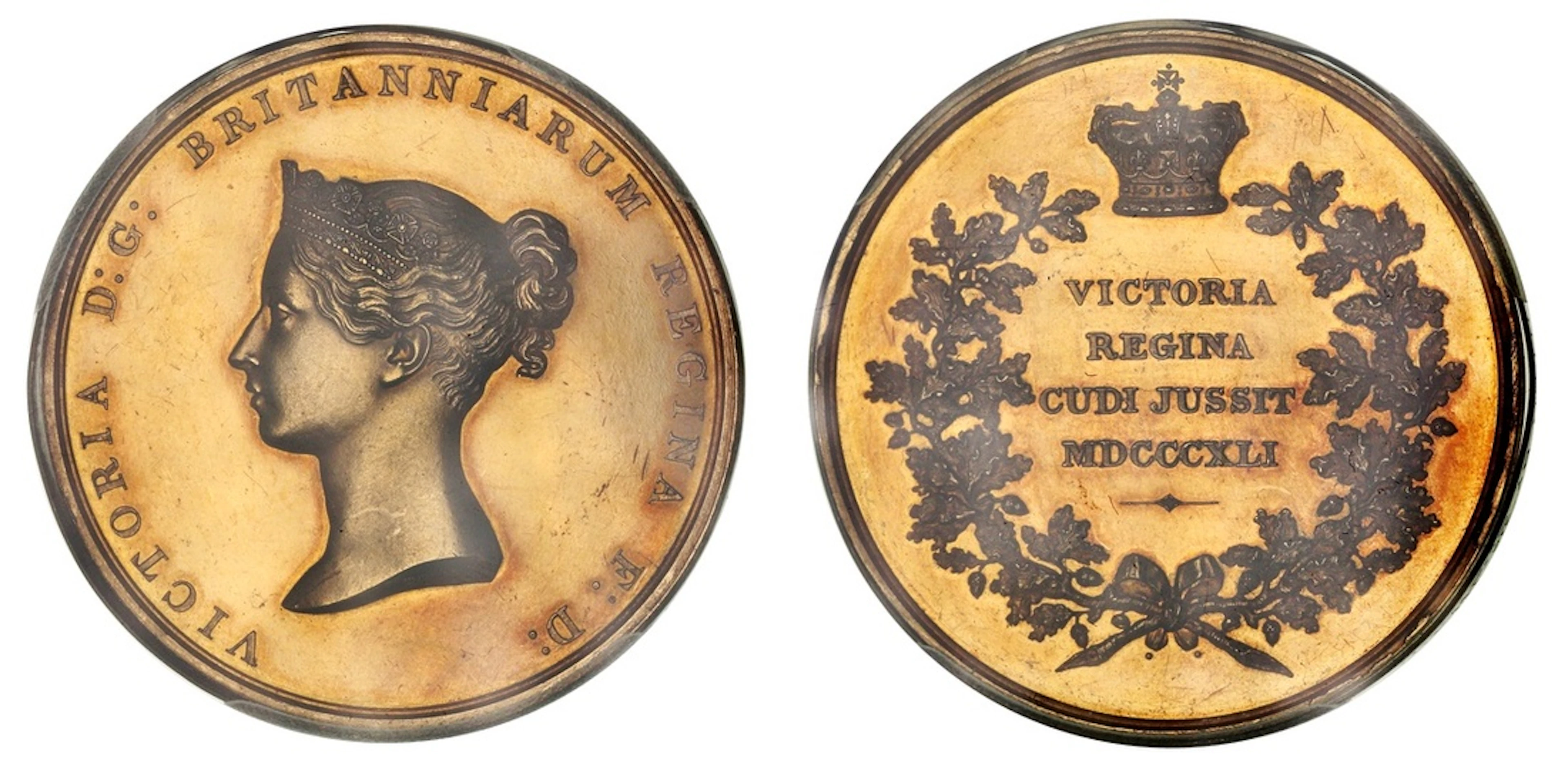 PCGS MS61 | *Top Pop* | Victoria, 'The Sea Gallantry' (Board of Trade