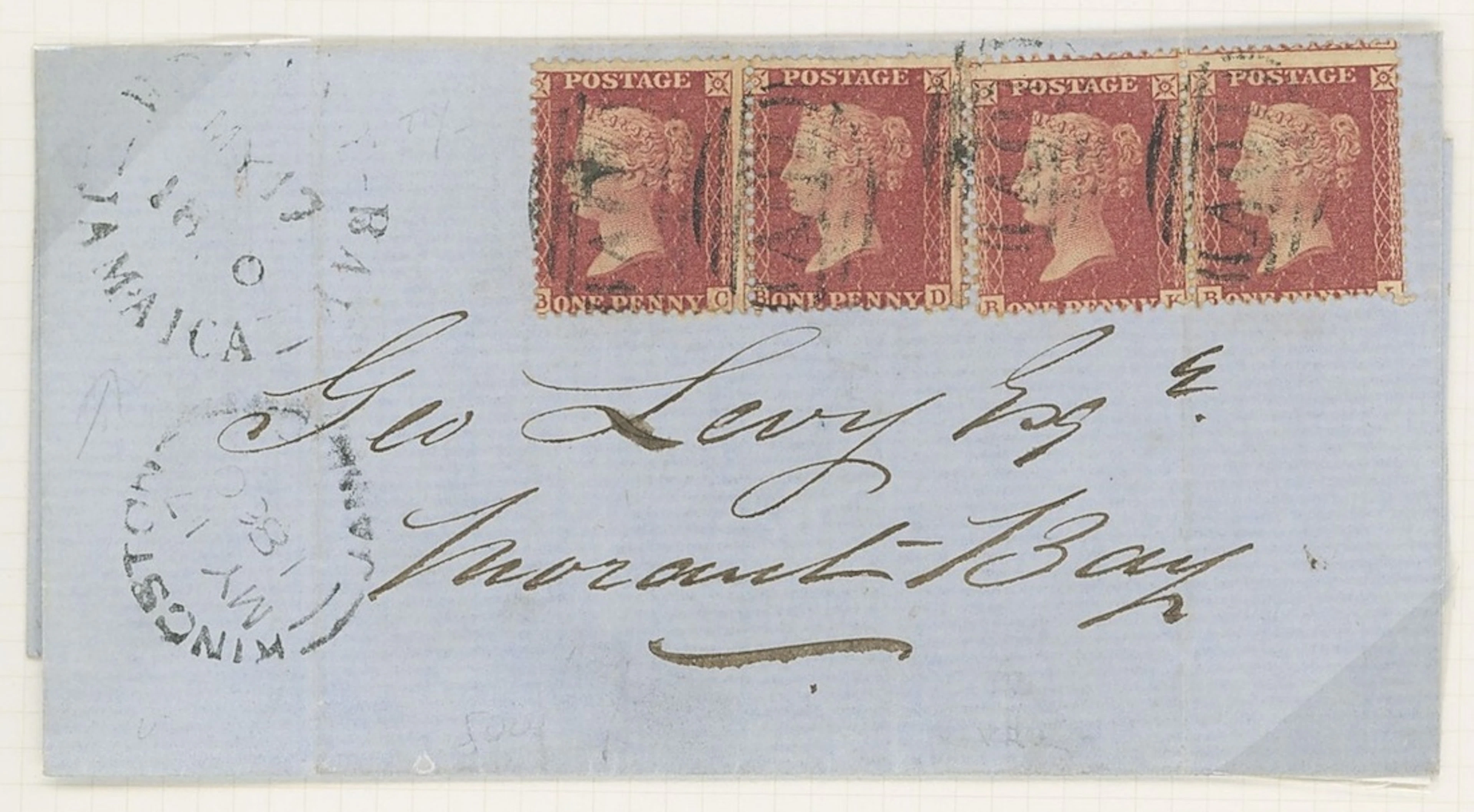Jamaica Great Britain used in Jamaica Imperial Issues Authorised for