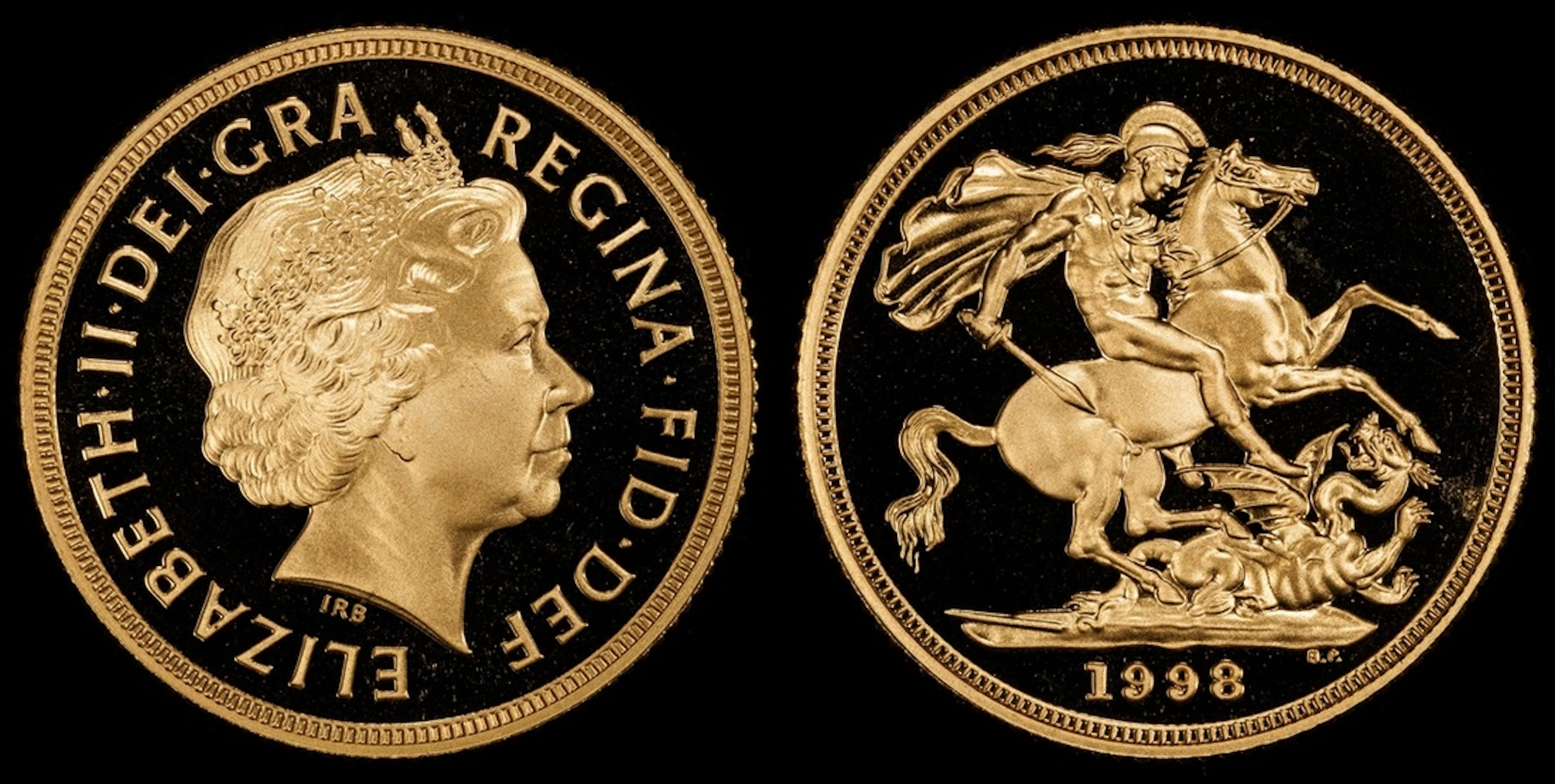 PCGS PR69 DCAM | Elizabeth II (1952-2022), Proof Sovereign, 1998