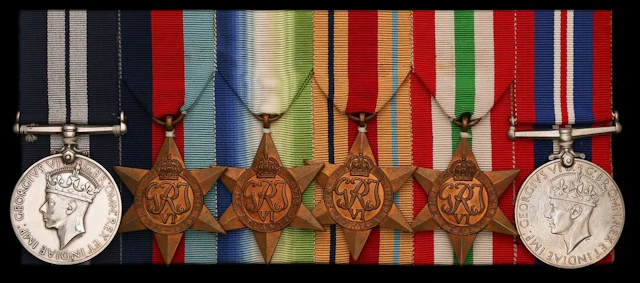 The immediate 'Coastal Forces' D.S.M. group of six awarded to Able