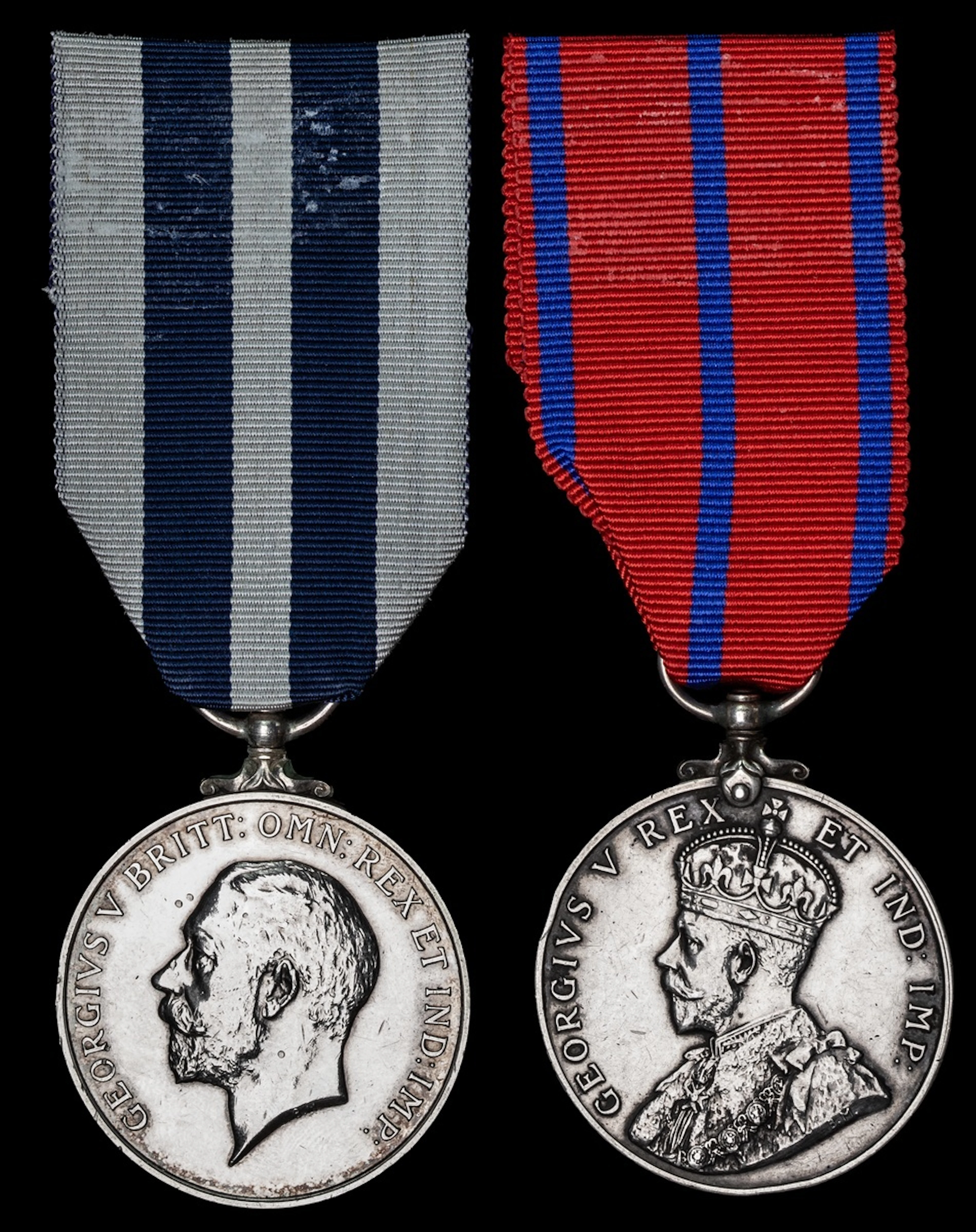 The K.P.M. pair awarded to Chief Superintendent and Deputy Chief Constable