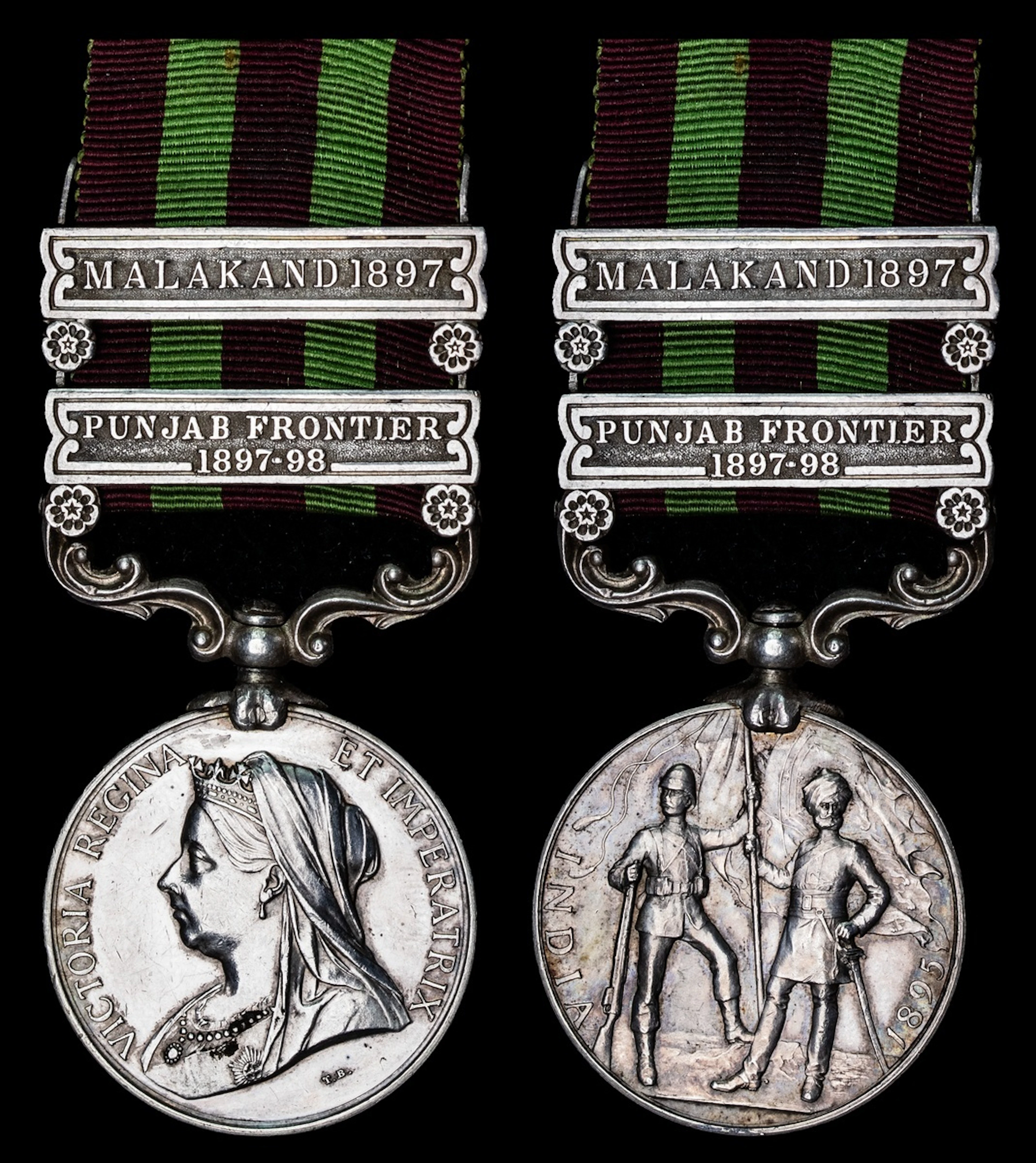 The India General Service Medal awarded to Sapper Ramosami, No. 5