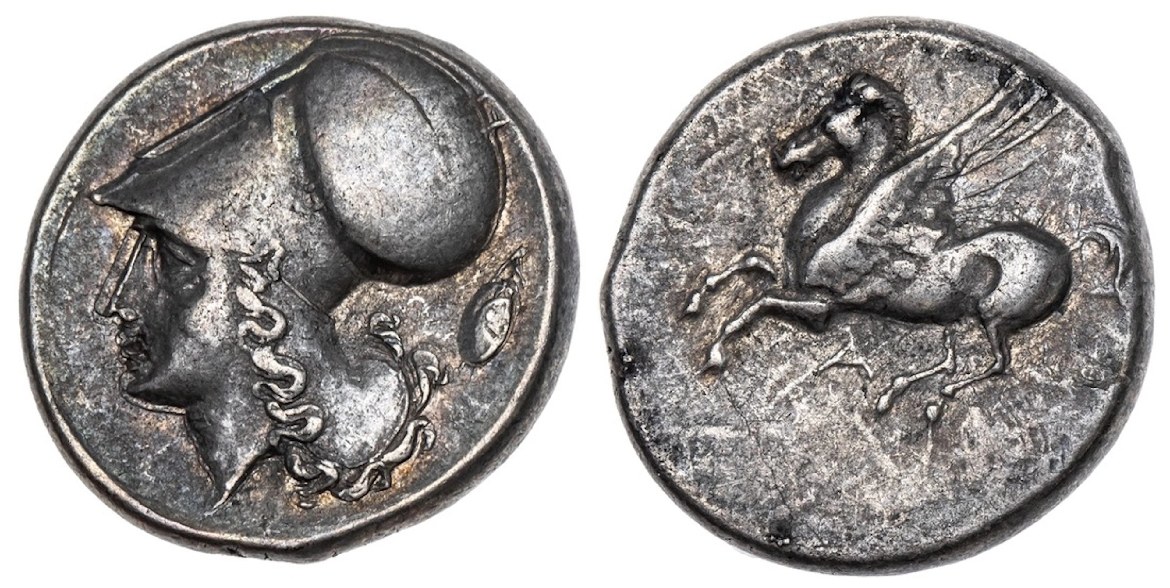 Akarnania, Argos Amphilochikon, AR Stater, struck c. 340-300 BC, Pegasos