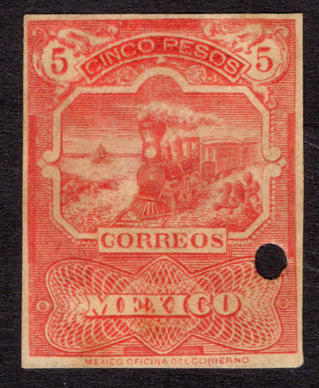 1884-1913 Post-Classic Period 1895, "Mulitas", 1p. brown (very small