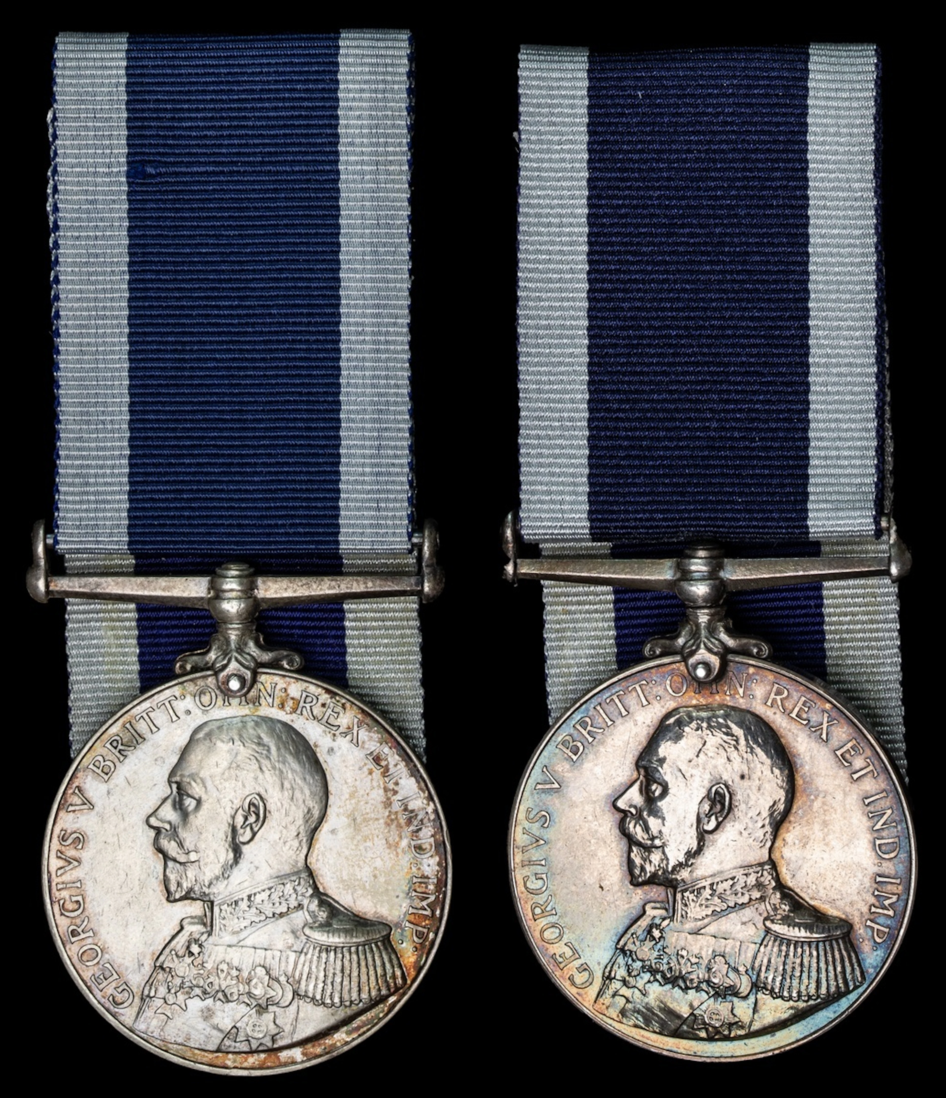 Royal Navy L.S. & G.C., G.V.R. (2), (346198 D. J. Ward. Ch.E.A.2.