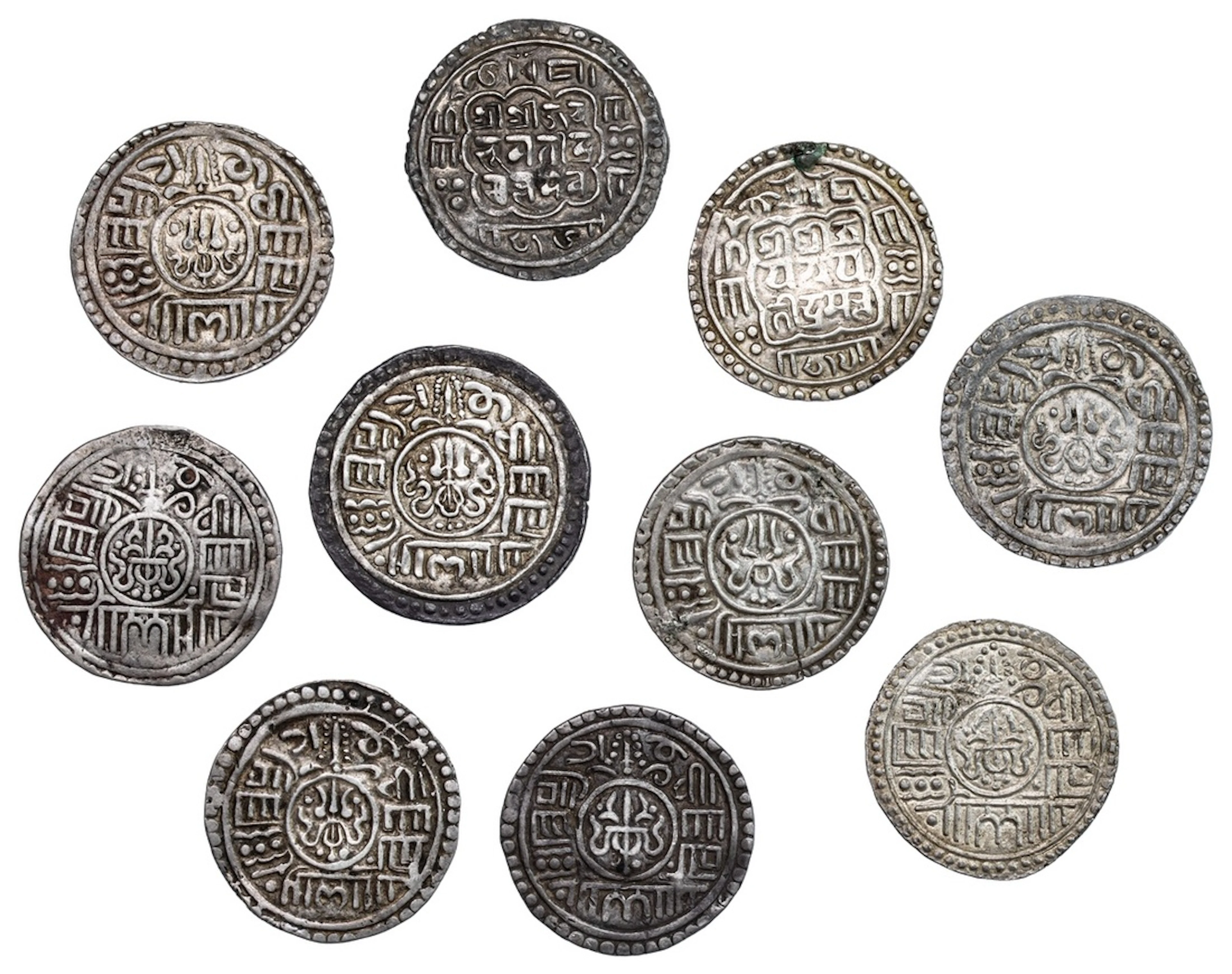 Nepal, Bhatgaon, Jaya Bhupatindra Malla (1696-1722), Mohar, NS 816