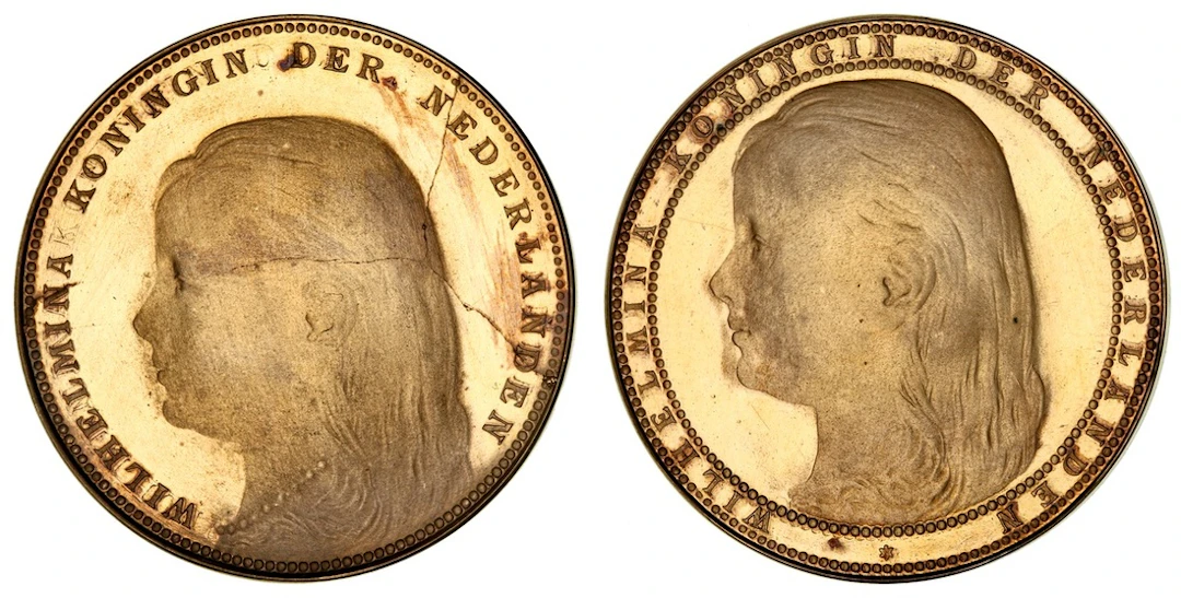 NGC PF65 CAM | *Top Pop* | Netherlands, Wilhelmina (1890-1948), Gold