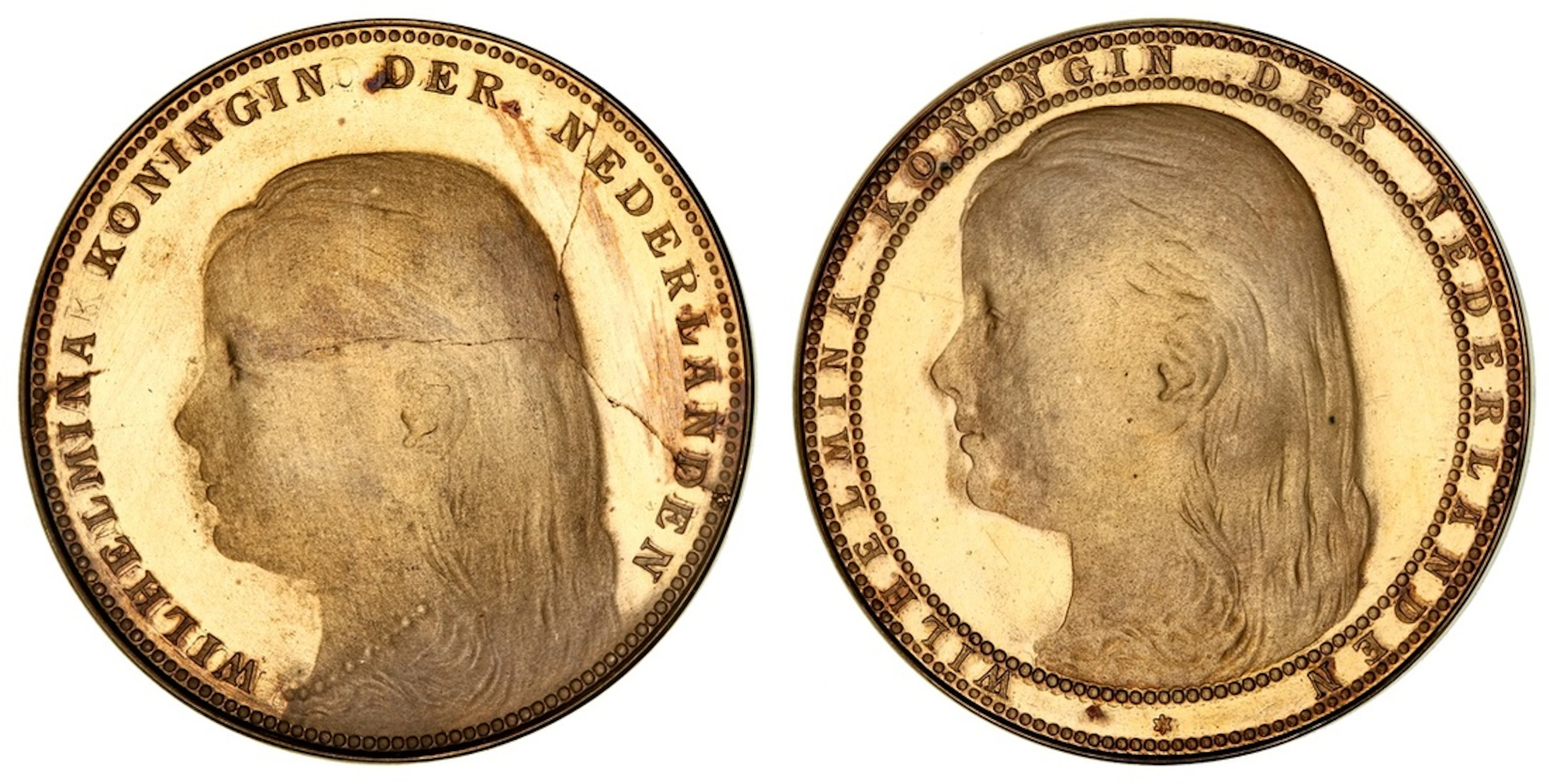 NGC PF65 CAM | *Top Pop* | Netherlands, Wilhelmina (1890-1948), Gold
