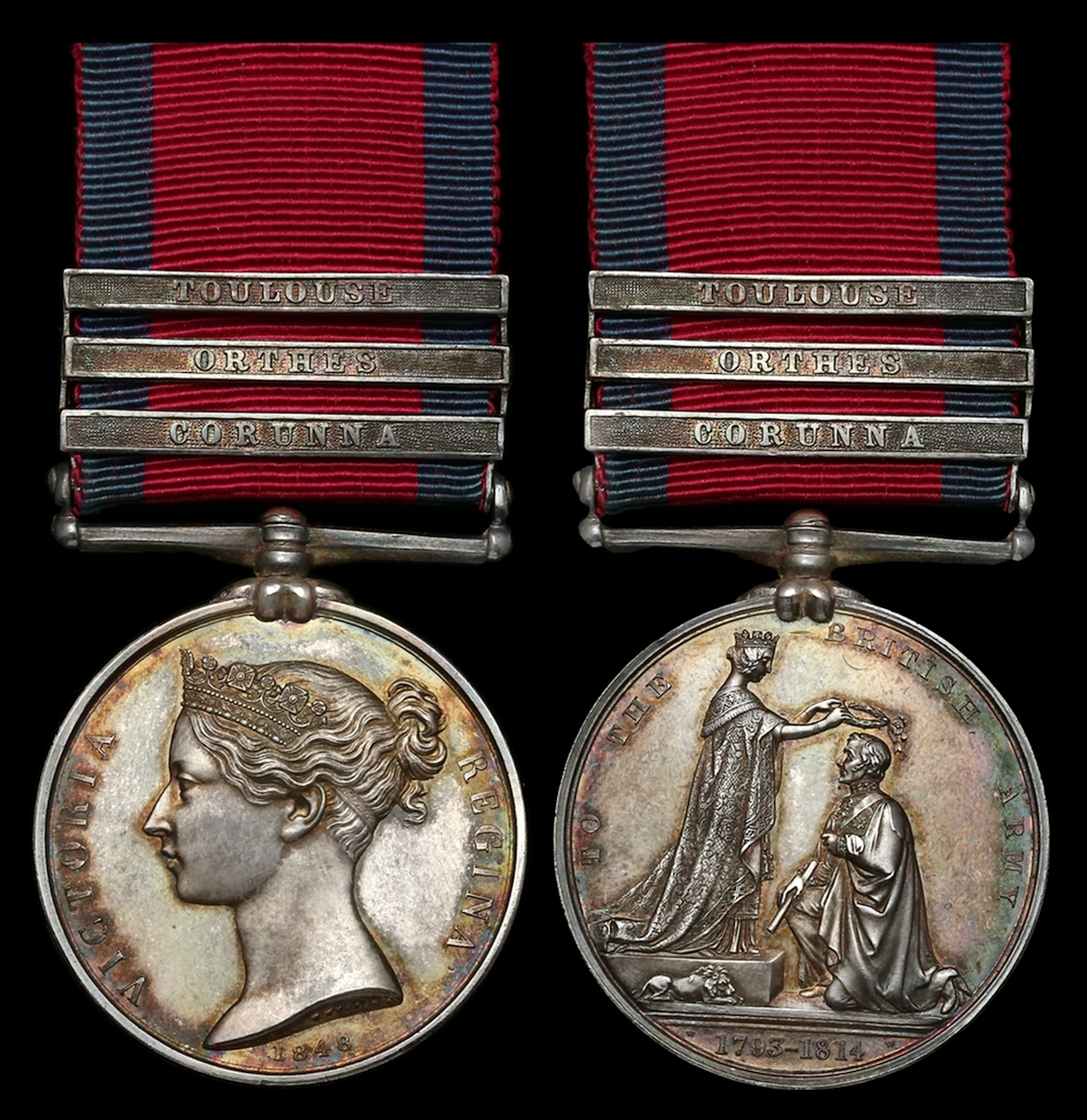 The historically fascinating Military General Service Medal awarded