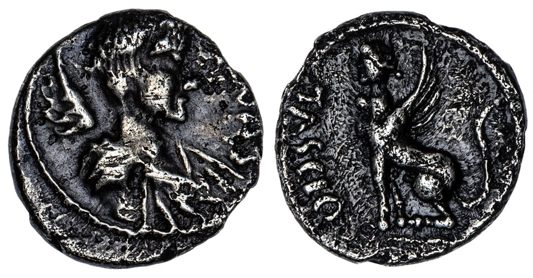 Catuvellauni & Trinovantes, Cunobelin (AD 8-41), AR Unit, 'Sphinx'