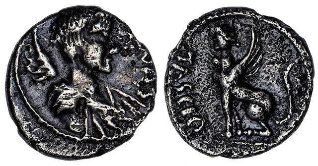 Catuvellauni & Trinovantes, Cunobelin (AD 8-41), AR Unit, 'Sphinx'