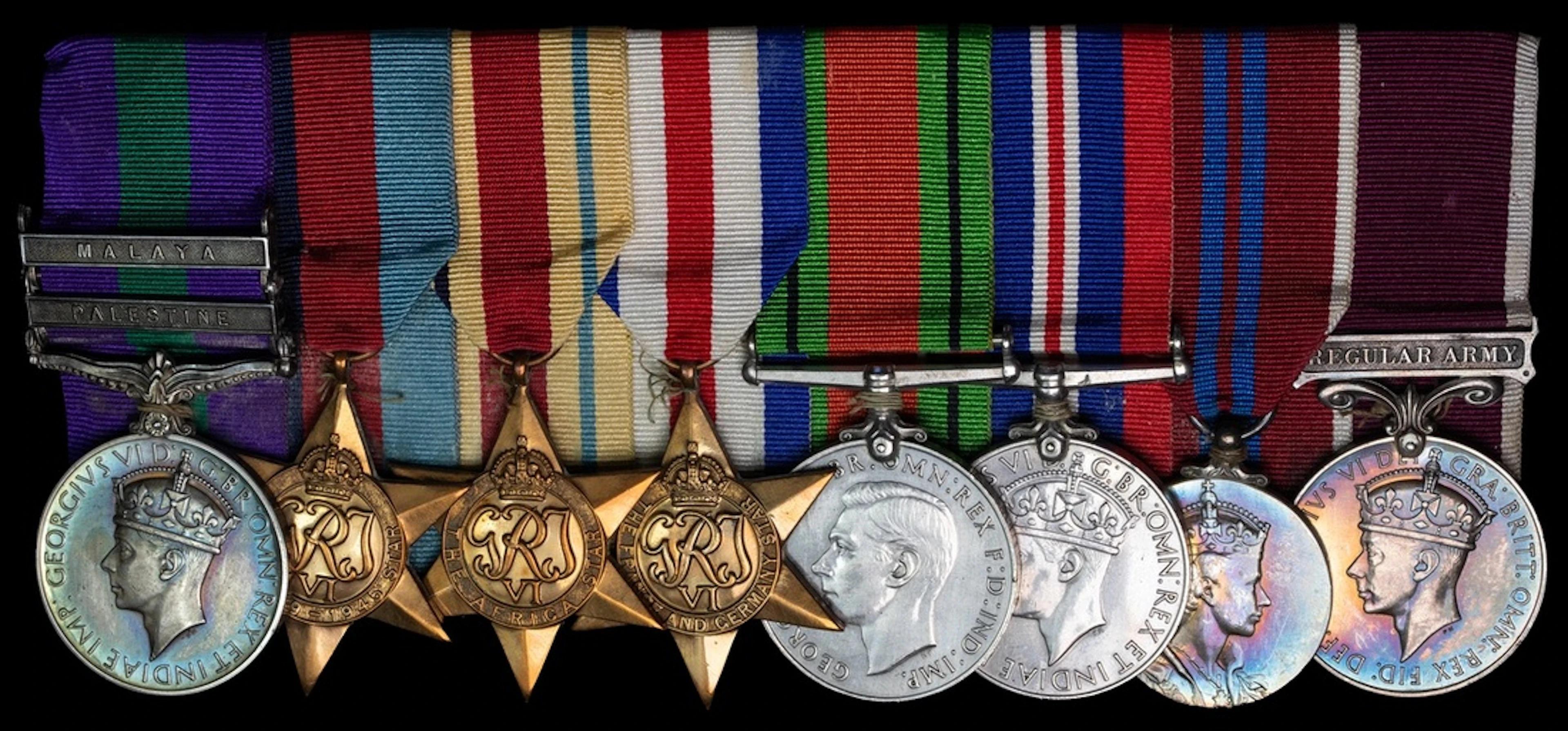 Eight: Warrant Officer J. A. F. Kinson, Royal Engineers, late Leicestershire
