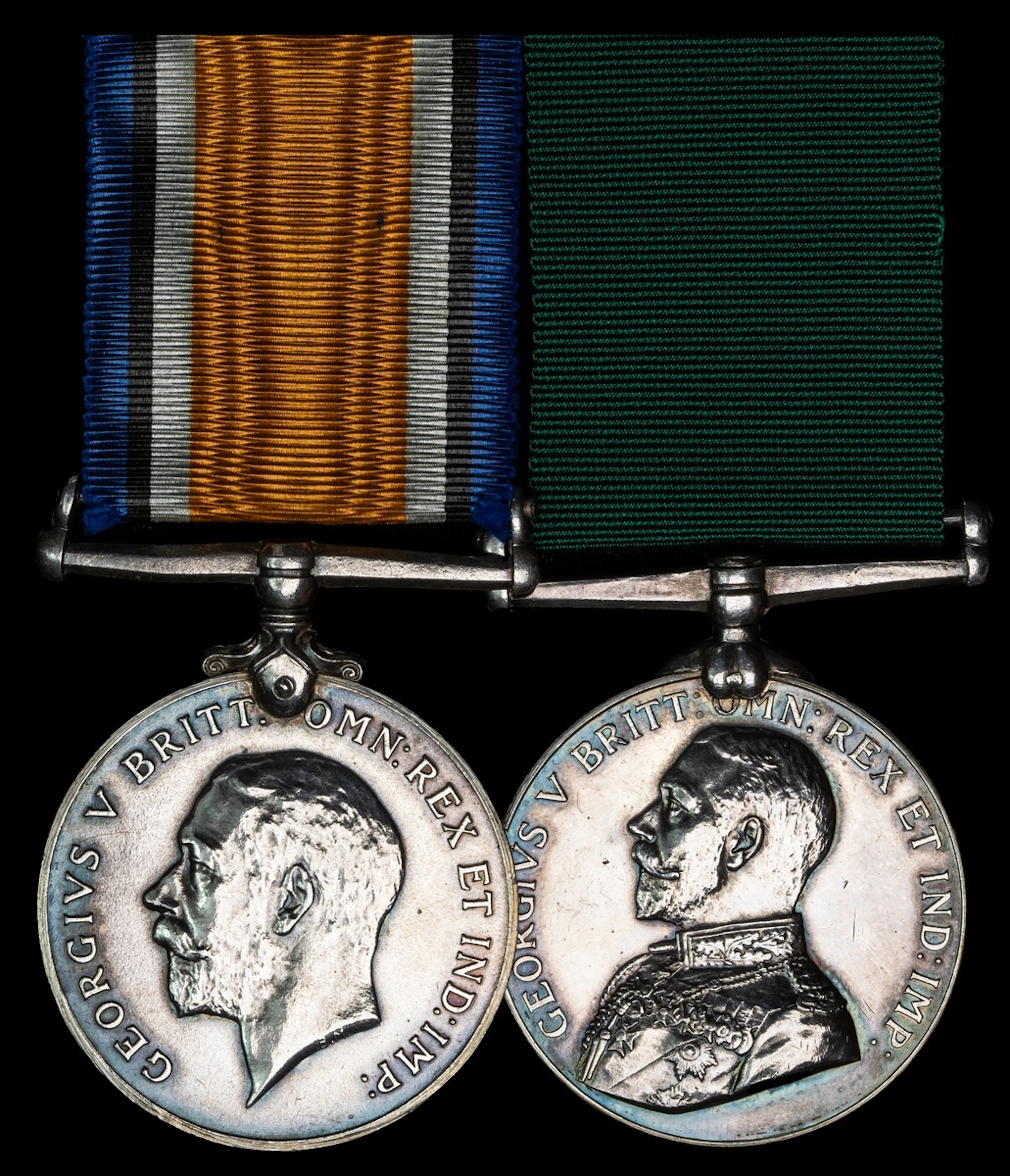 Pair: Captain W. S. Young, Calcutta Volunteer Rifles, late East Indian