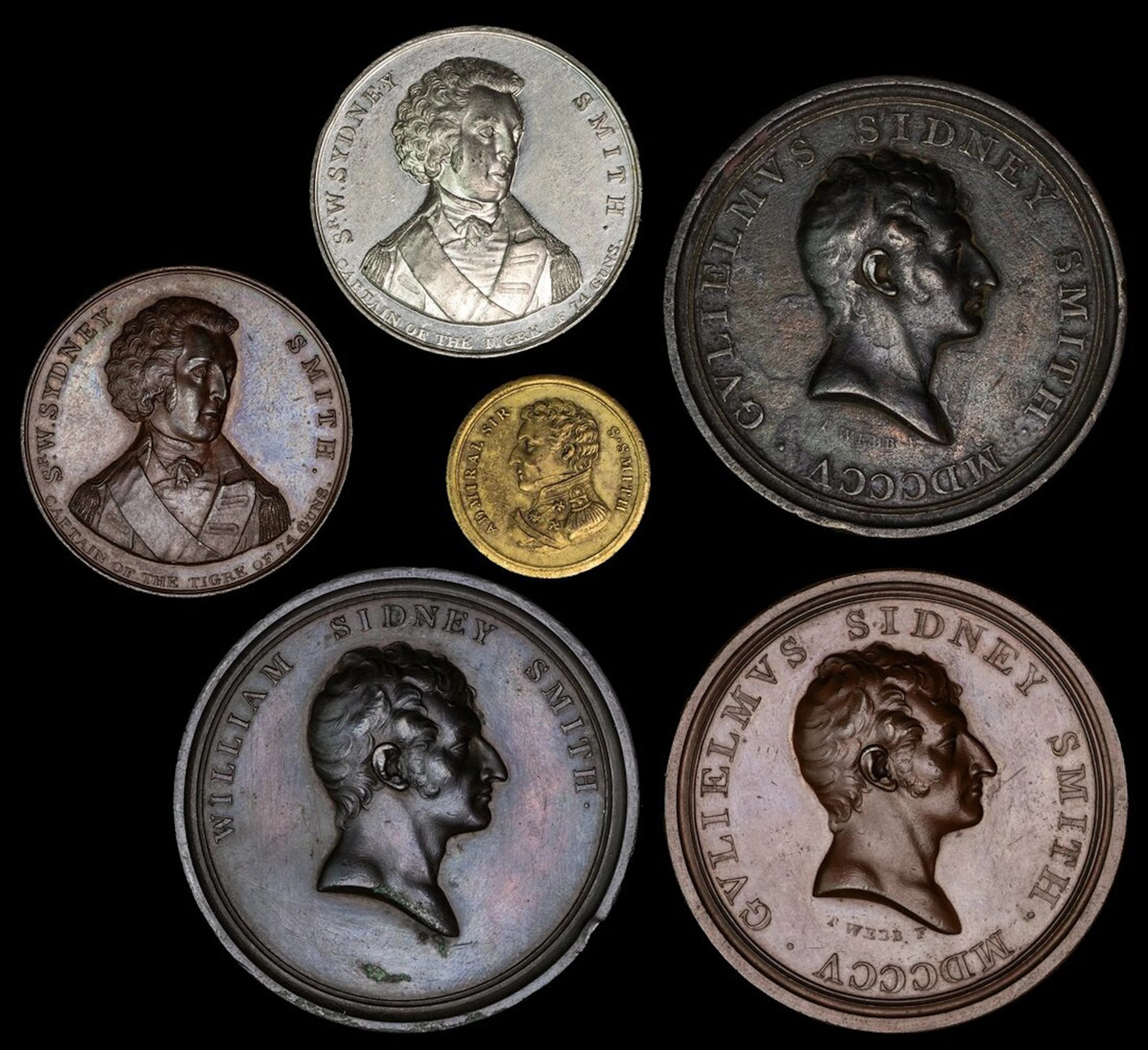 Admiral Sir Sidney Smith Commemorative Medals and Counter Siege of