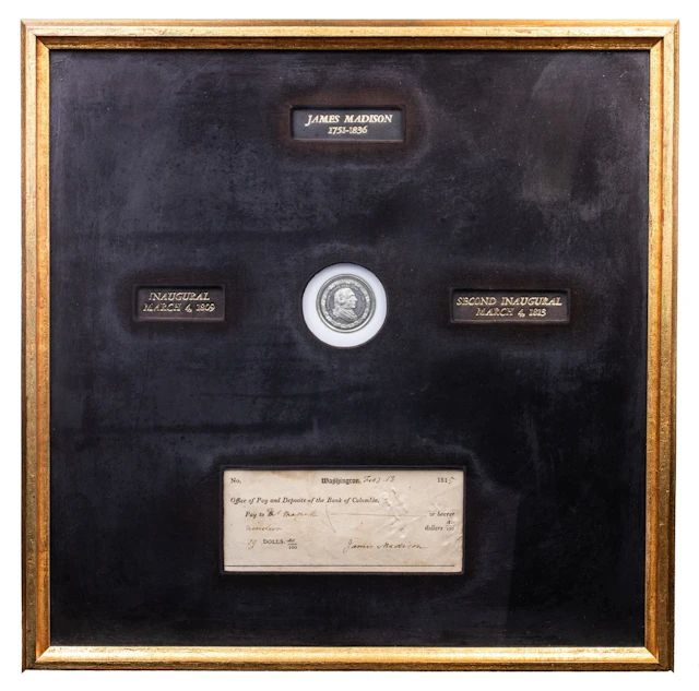Commanders-in-Chief, JAMES MADISON, 4th President of the United States