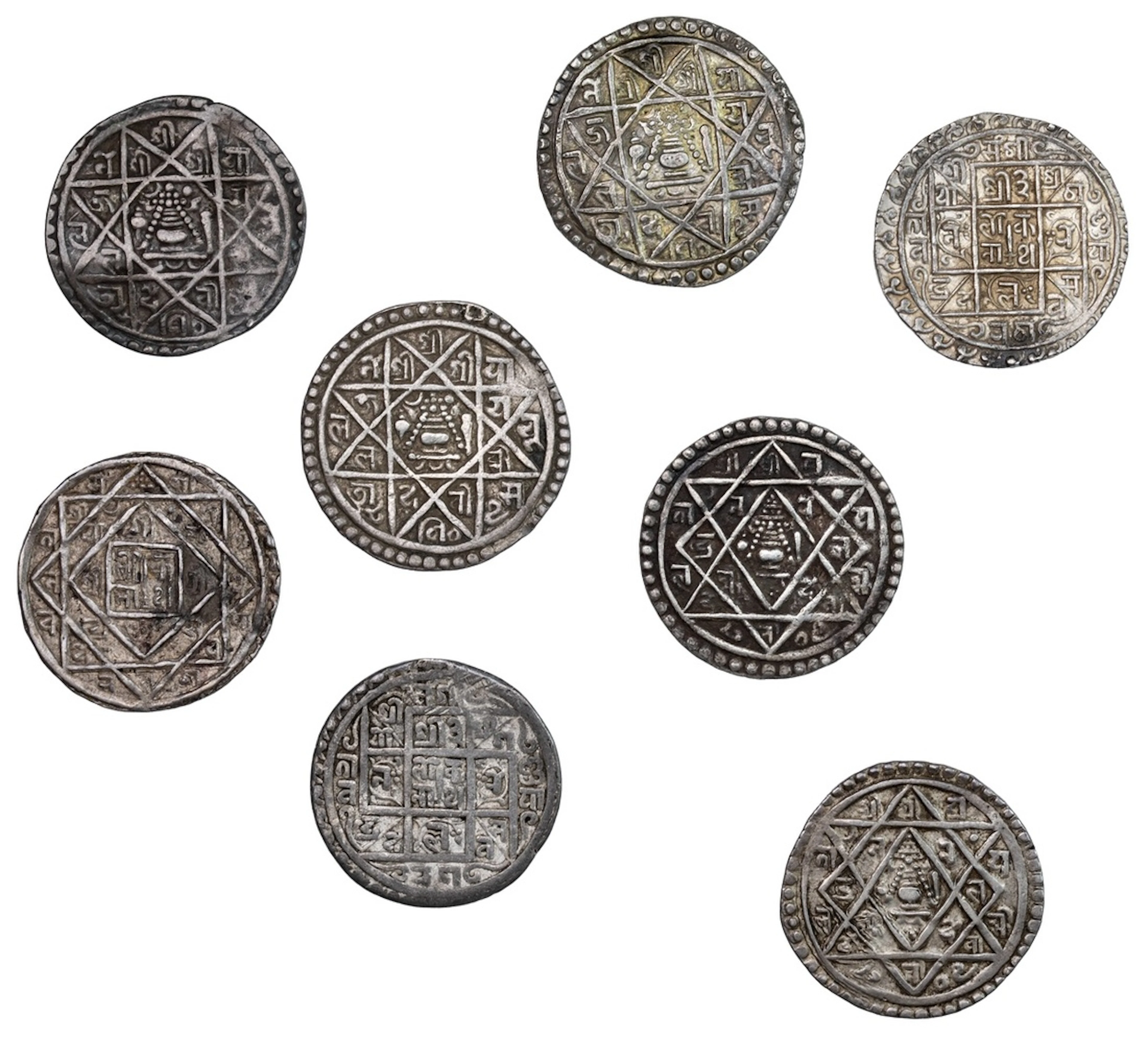 Nepal, Patan, Jaya Yoga Narendra Malla (1684-1705), Mohar (4), NS