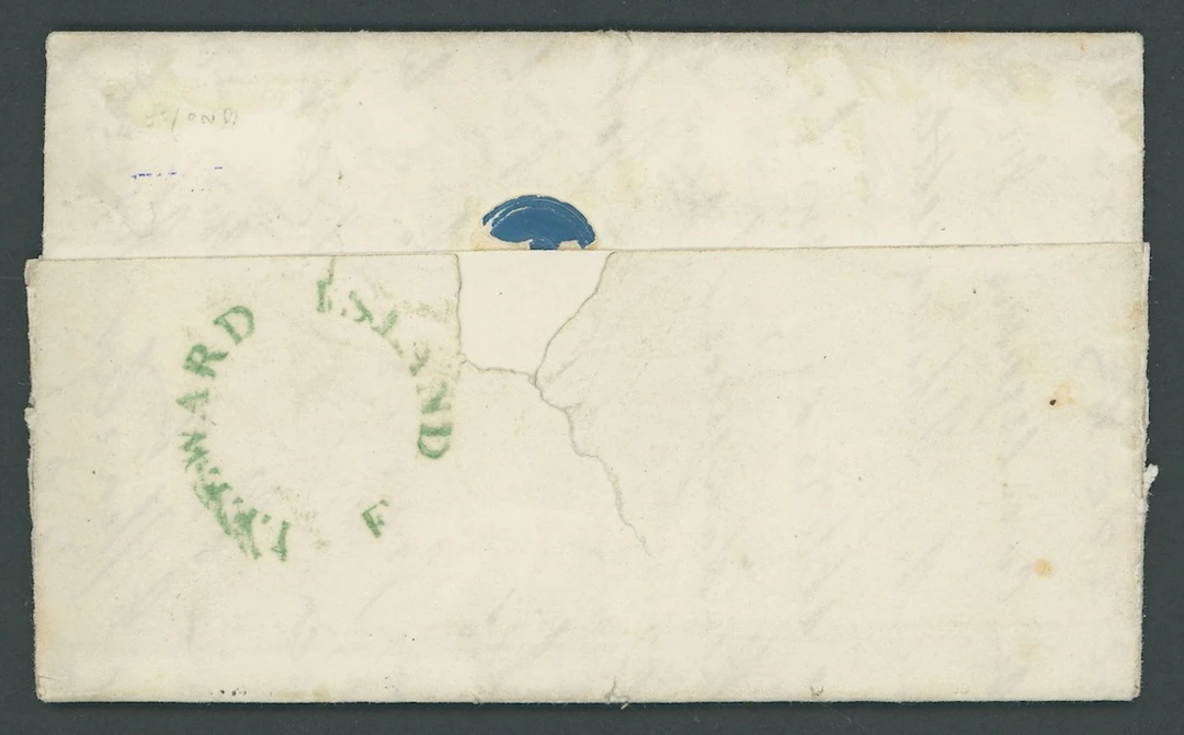 Jamaica Falmouth Handstamp 1840 (2 Sept.) entire letter headed "HM