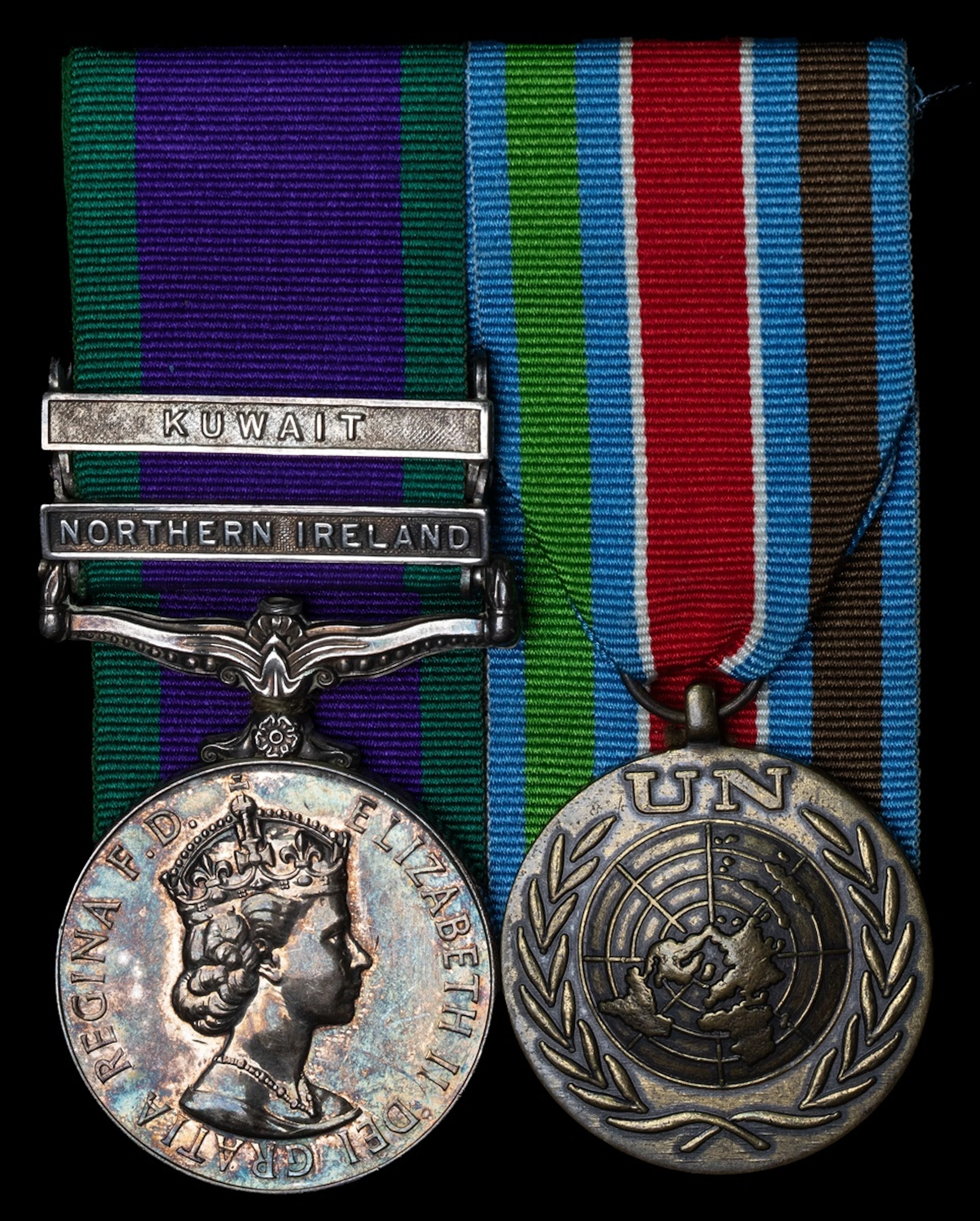 Pair: Private G. M. Collins, 'A' (Norfolk & Suffolk) Company, 2nd