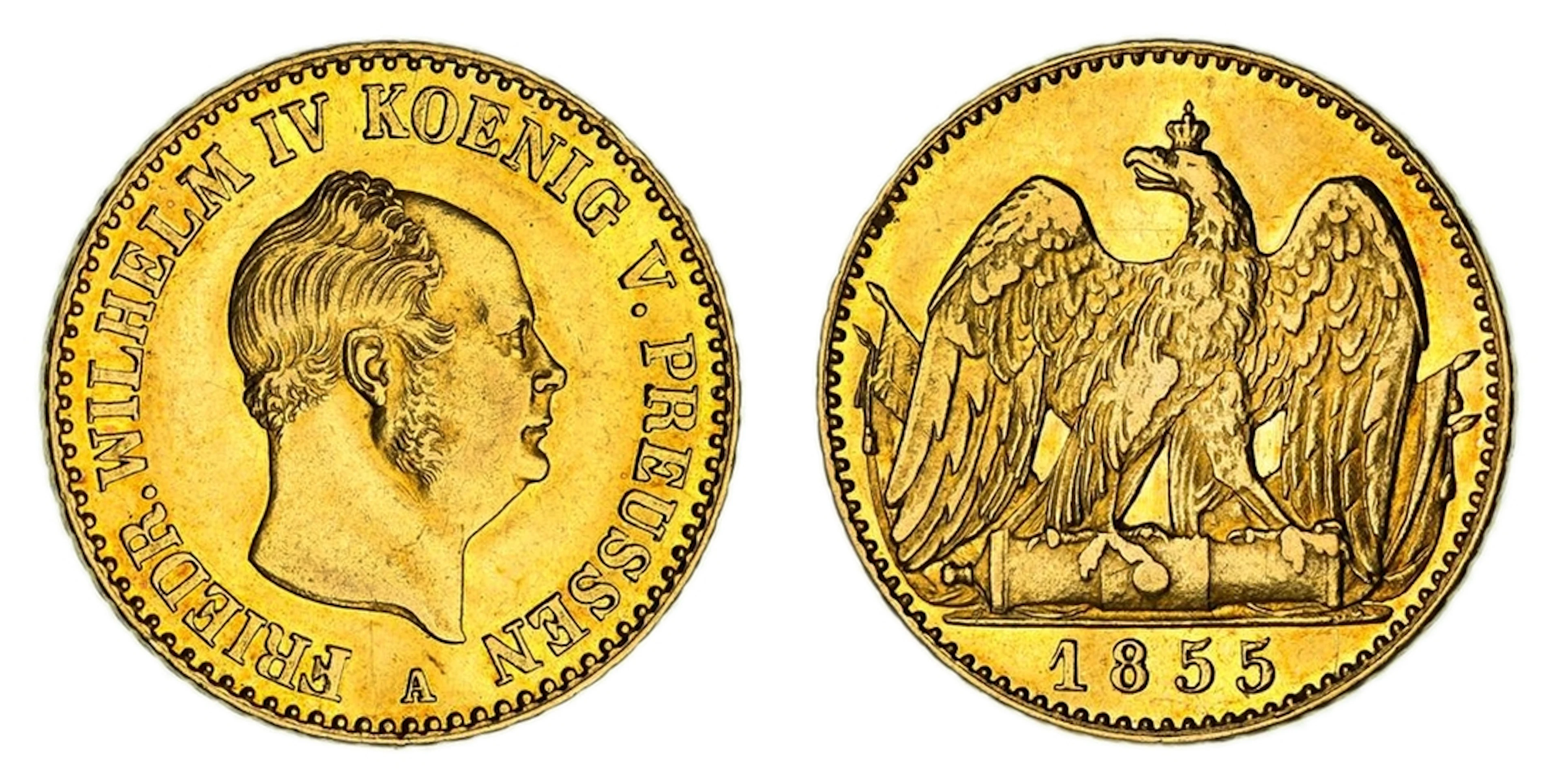 NGC AU55 | *Top Pop* | Germany, Prussia, Friedrich Wilhelm IV (1840-1861)