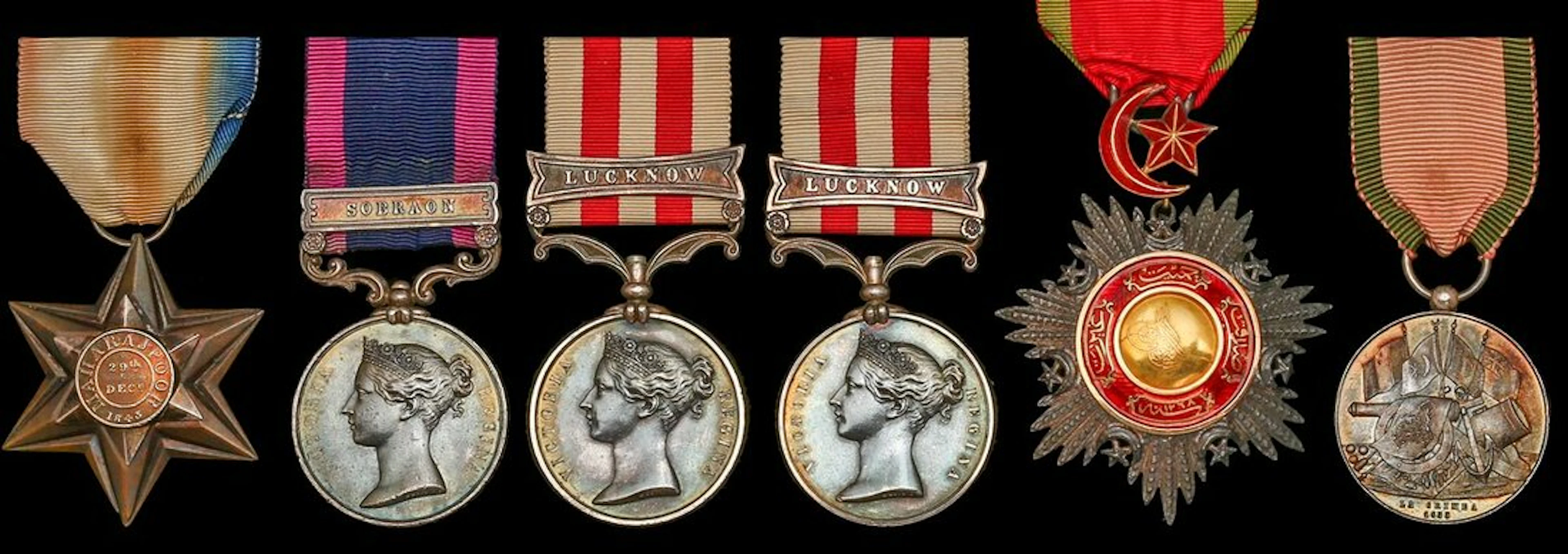 A notable and emotive India service group of six awarded to Major-General