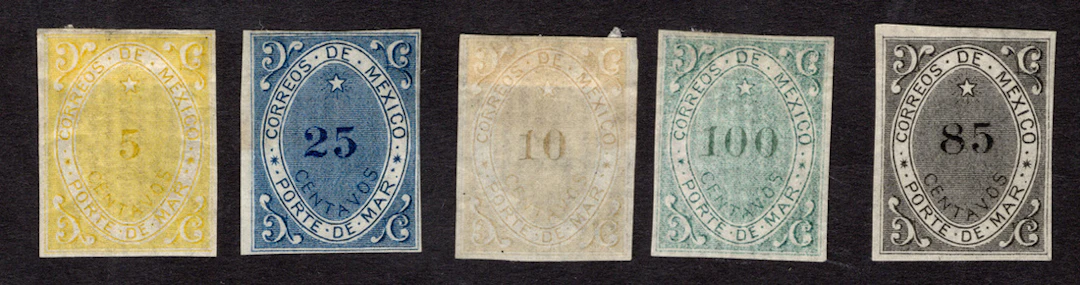 1884-1913 Post-Classic Period 1879, "Porte de Mar", essays of five